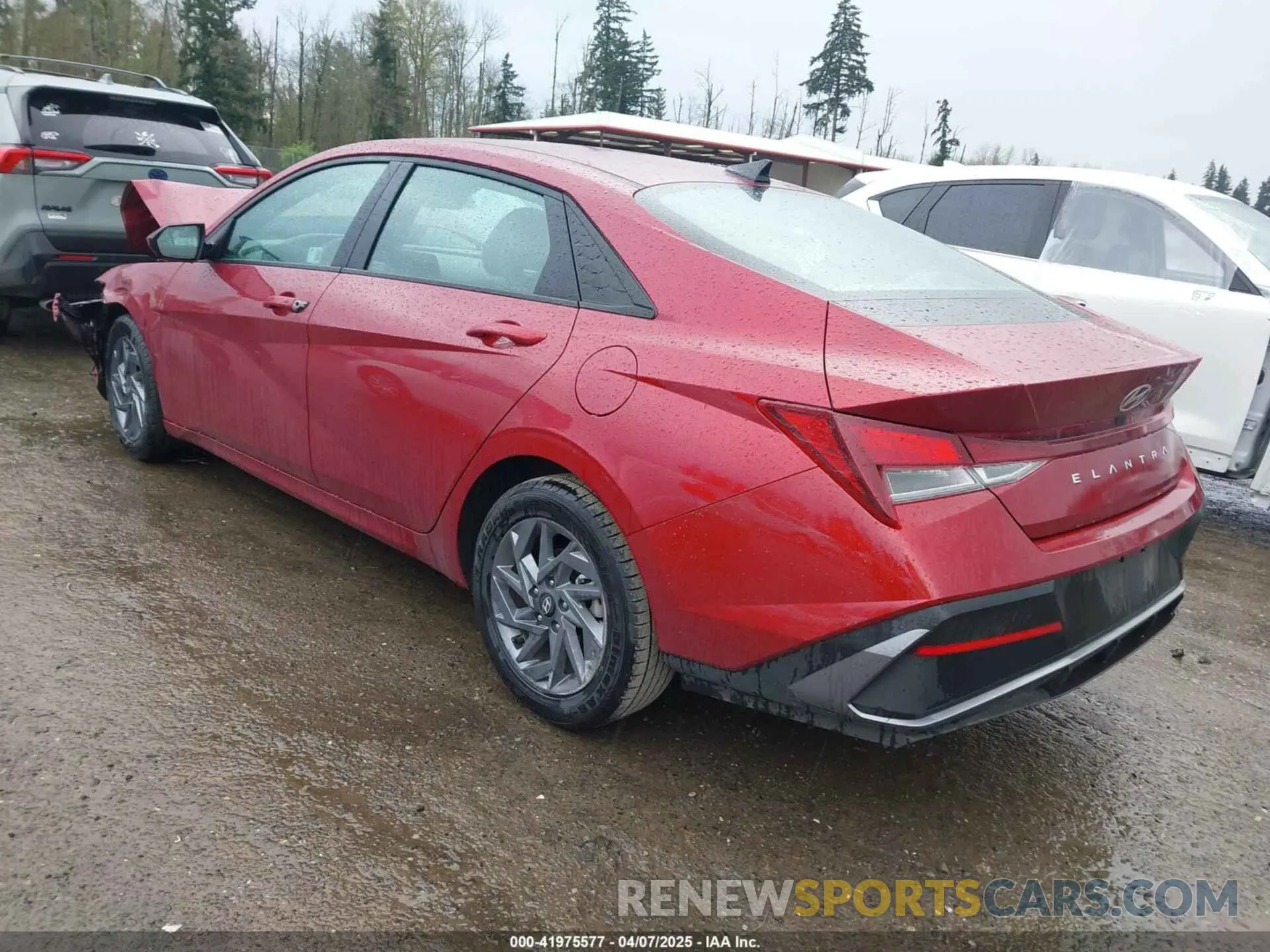 3 Photograph of a damaged car KMHLM4DG6RU750620 HYUNDAI ELANTRA 2024