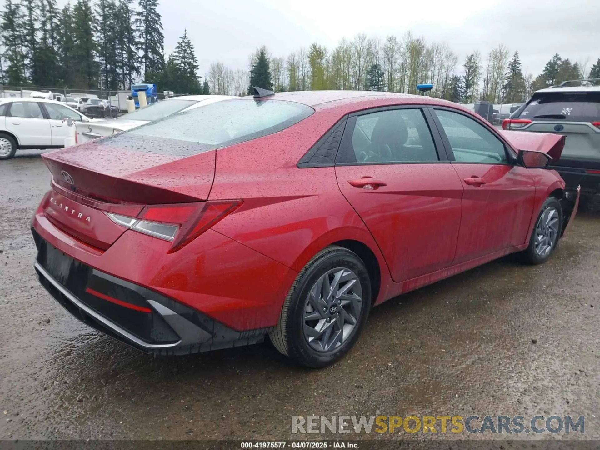 4 Photograph of a damaged car KMHLM4DG6RU750620 HYUNDAI ELANTRA 2024