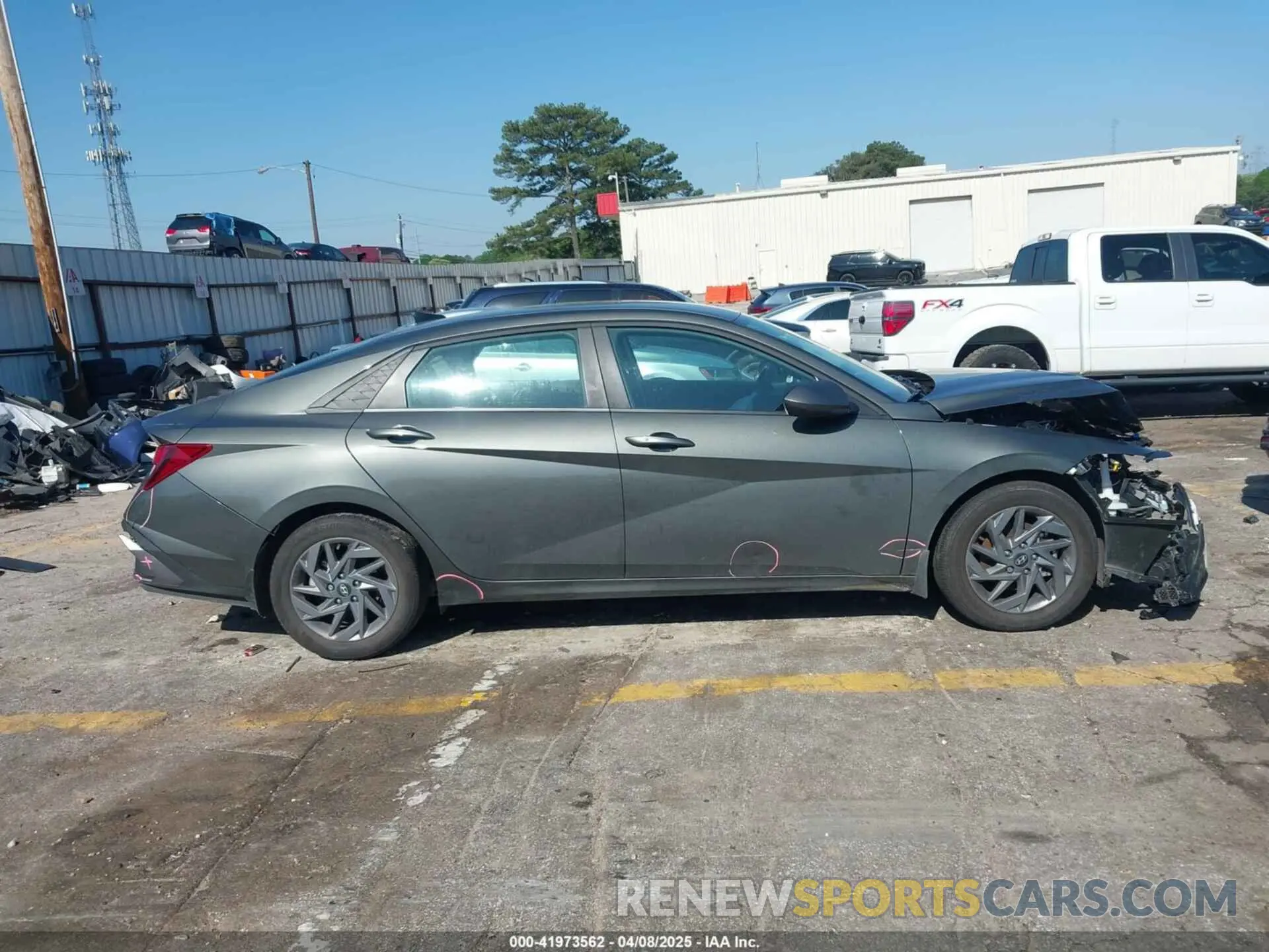 13 Photograph of a damaged car KMHLM4DG6RU754456 HYUNDAI ELANTRA 2024