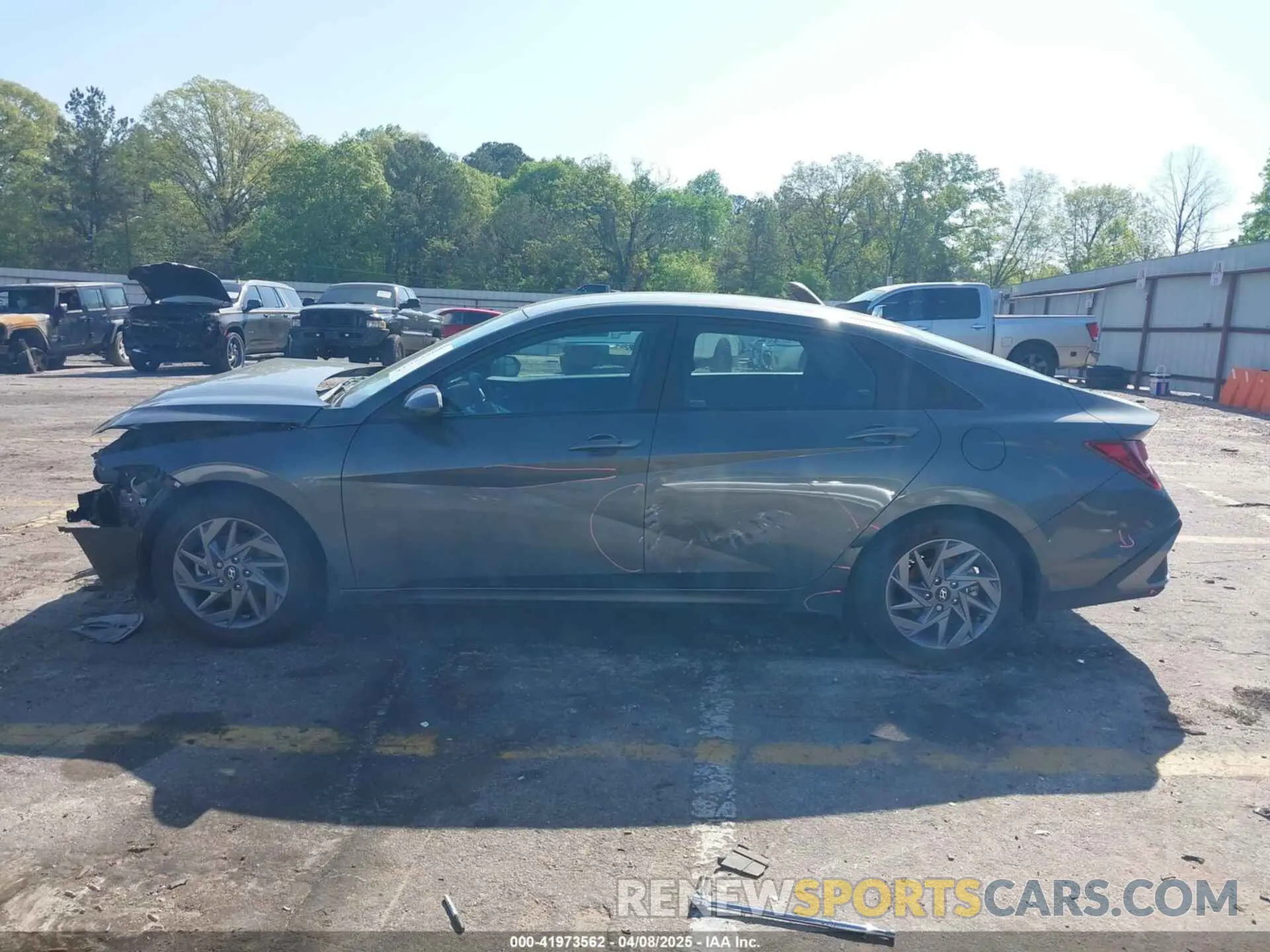 14 Photograph of a damaged car KMHLM4DG6RU754456 HYUNDAI ELANTRA 2024