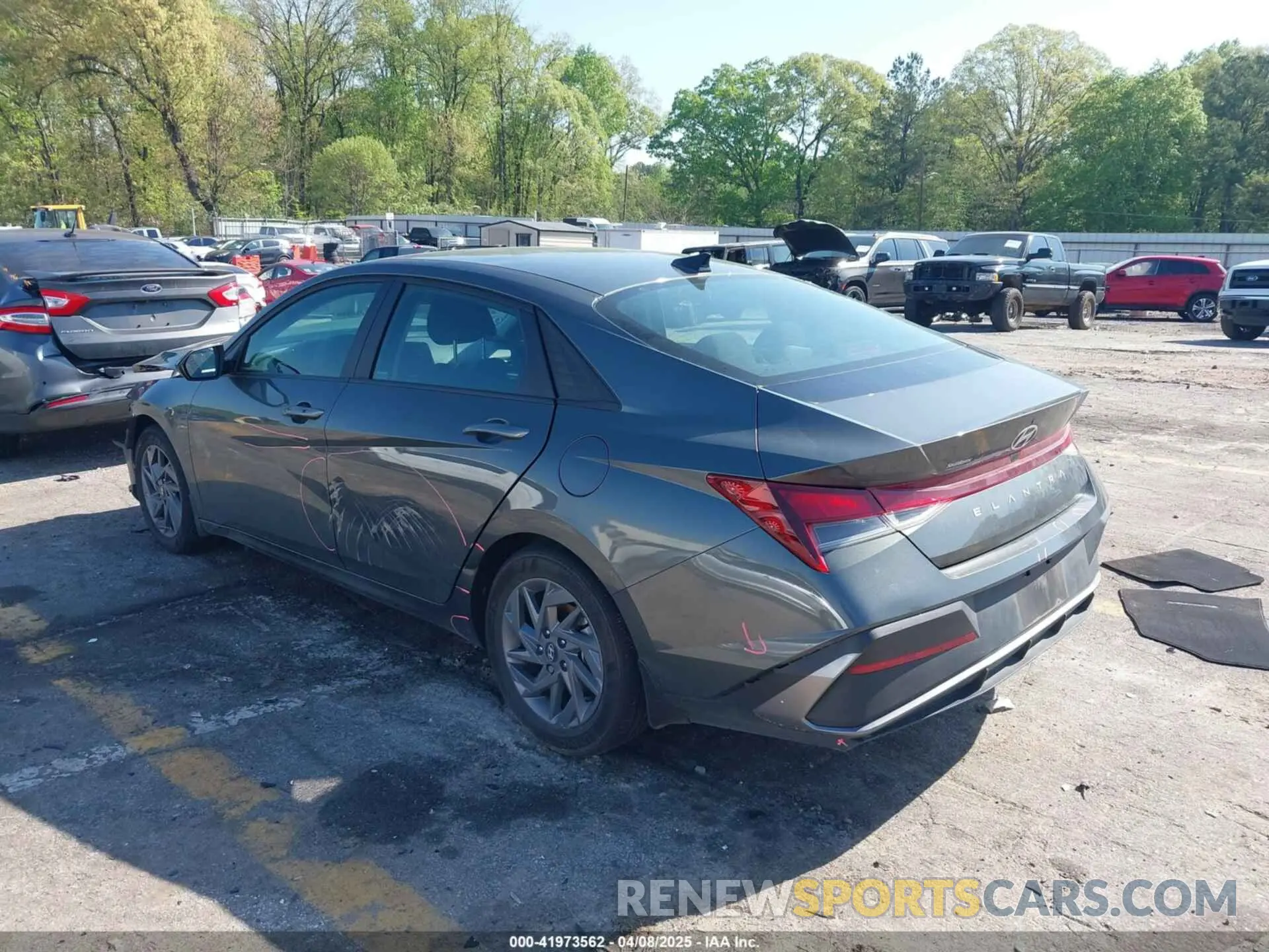 3 Photograph of a damaged car KMHLM4DG6RU754456 HYUNDAI ELANTRA 2024