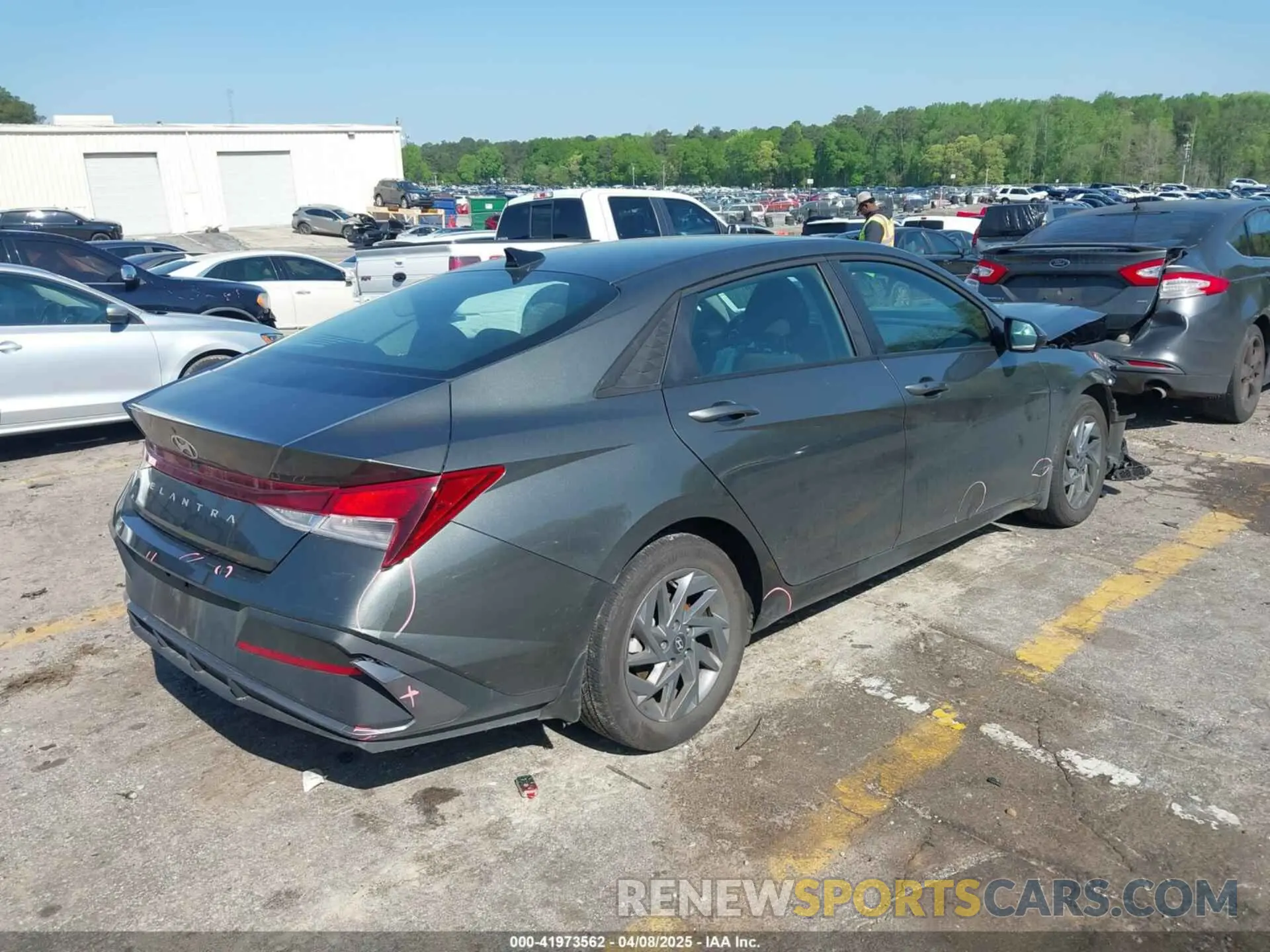 4 Photograph of a damaged car KMHLM4DG6RU754456 HYUNDAI ELANTRA 2024