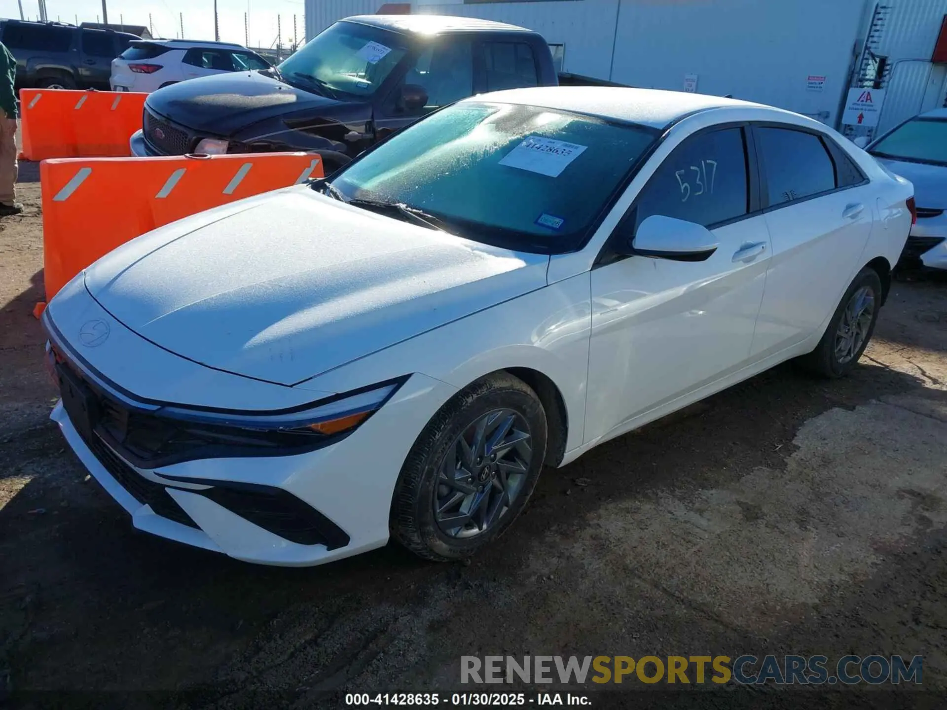 2 Photograph of a damaged car KMHLM4DG6RU791457 HYUNDAI ELANTRA 2024