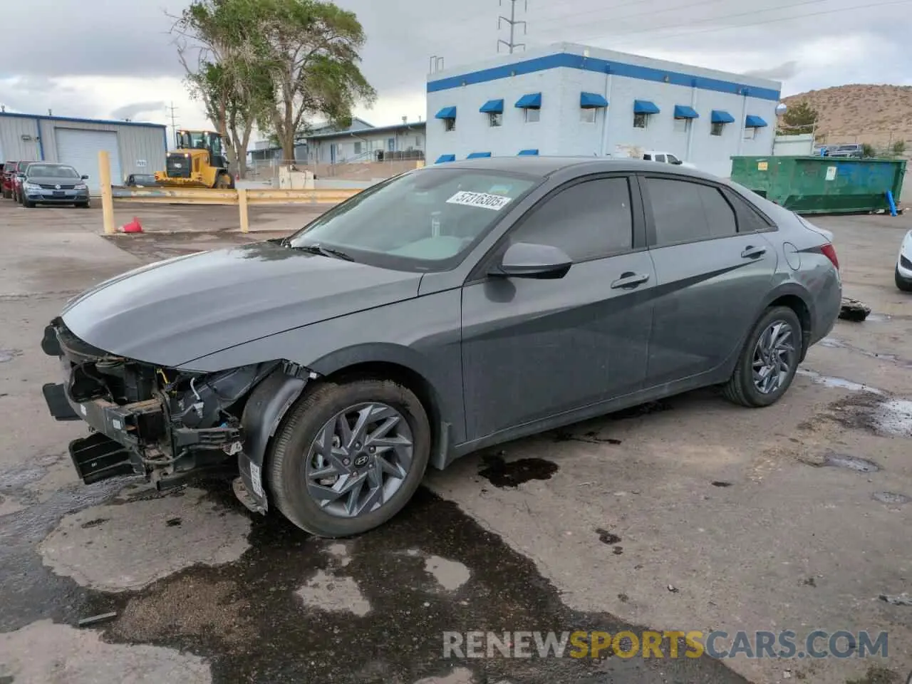 1 Photograph of a damaged car KMHLM4DG6RU793449 HYUNDAI ELANTRA 2024