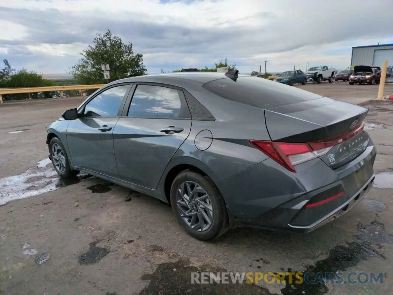 2 Photograph of a damaged car KMHLM4DG6RU793449 HYUNDAI ELANTRA 2024