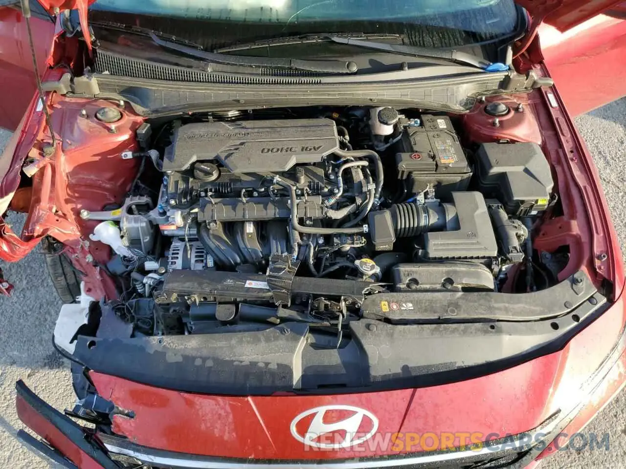 11 Photograph of a damaged car KMHLM4DG6RU812131 HYUNDAI ELANTRA 2024