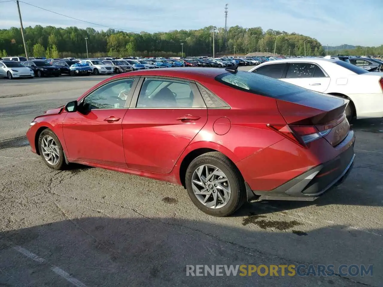2 Photograph of a damaged car KMHLM4DG6RU812131 HYUNDAI ELANTRA 2024
