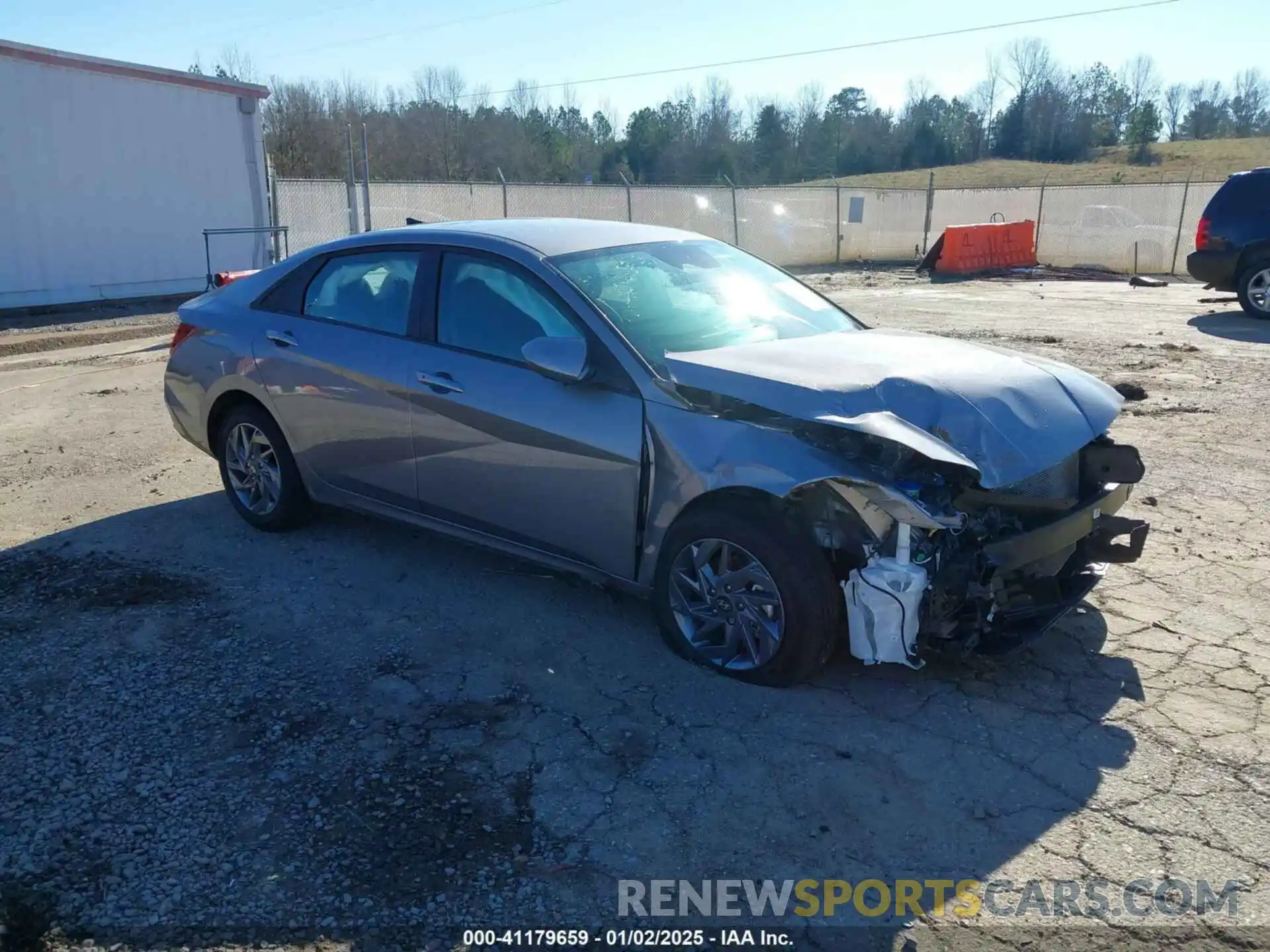 1 Photograph of a damaged car KMHLM4DG6RU834484 HYUNDAI ELANTRA 2024