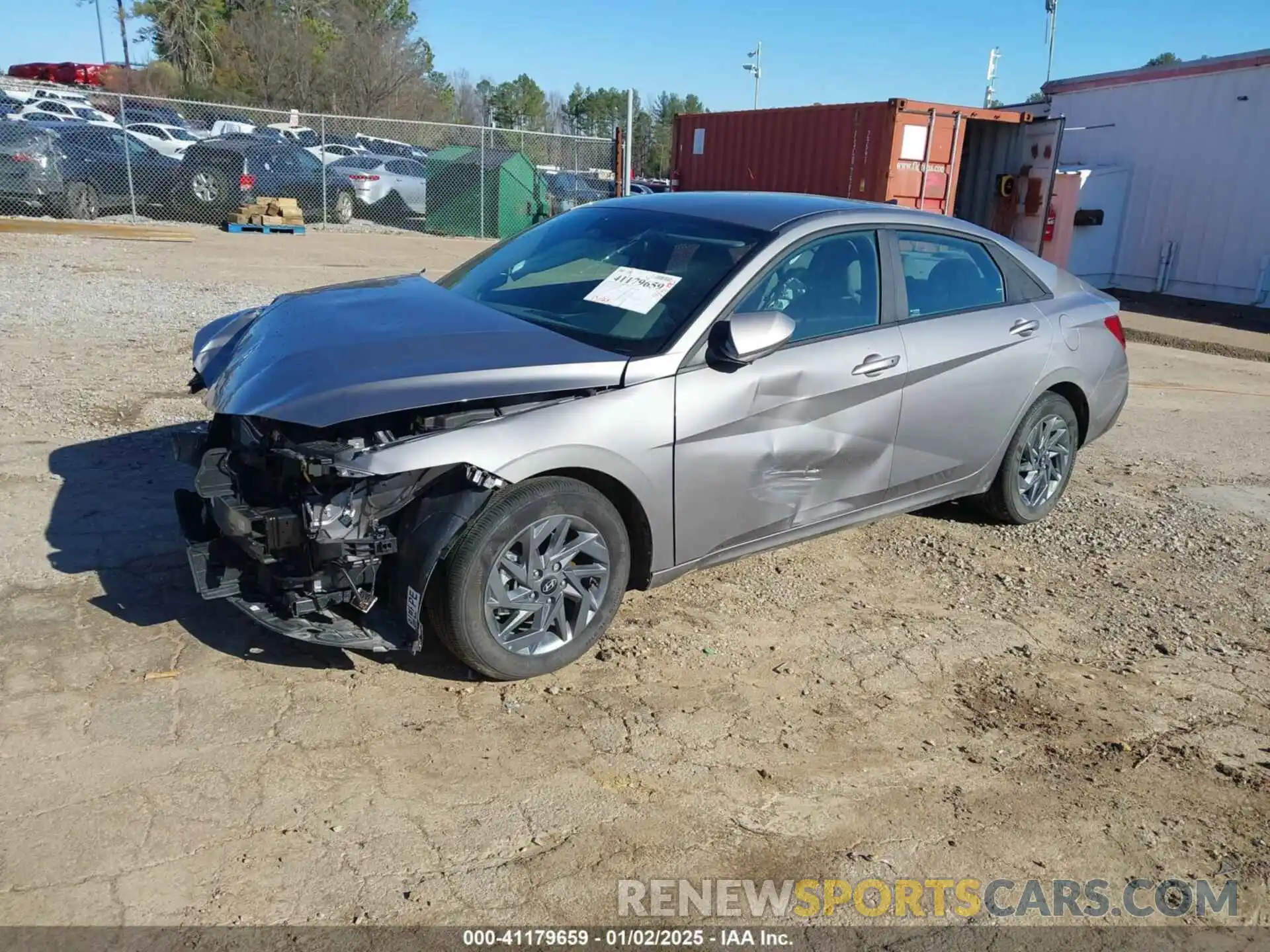 2 Photograph of a damaged car KMHLM4DG6RU834484 HYUNDAI ELANTRA 2024