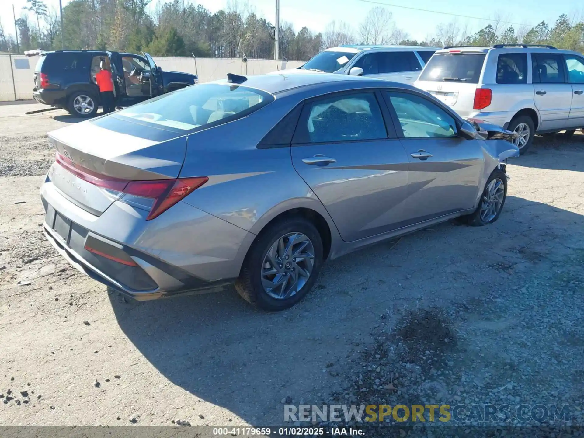 4 Photograph of a damaged car KMHLM4DG6RU834484 HYUNDAI ELANTRA 2024