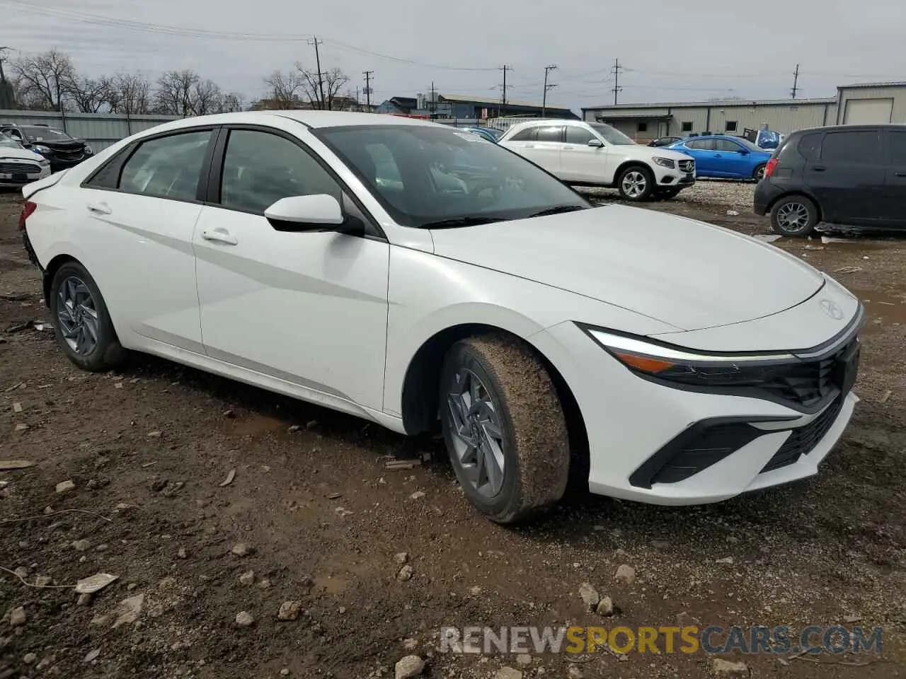 4 Photograph of a damaged car KMHLM4DG7RU642507 HYUNDAI ELANTRA 2024