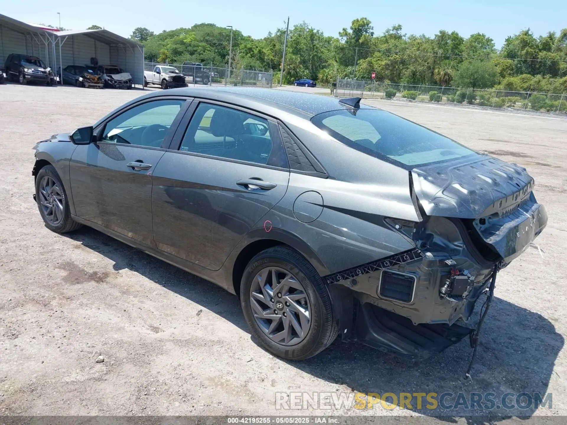 3 Photograph of a damaged car KMHLM4DG7RU660585 HYUNDAI ELANTRA 2024