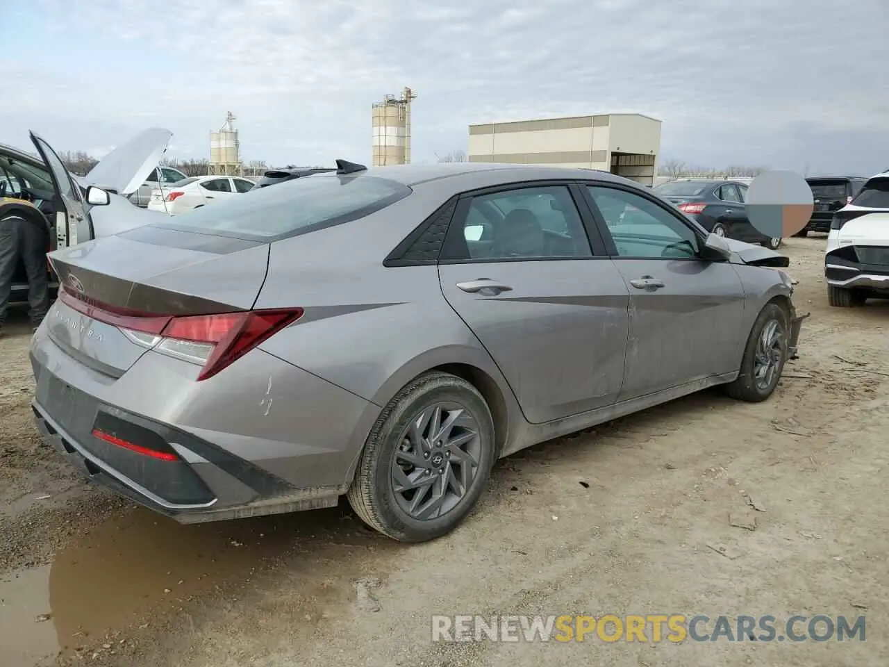 3 Photograph of a damaged car KMHLM4DG7RU665527 HYUNDAI ELANTRA 2024