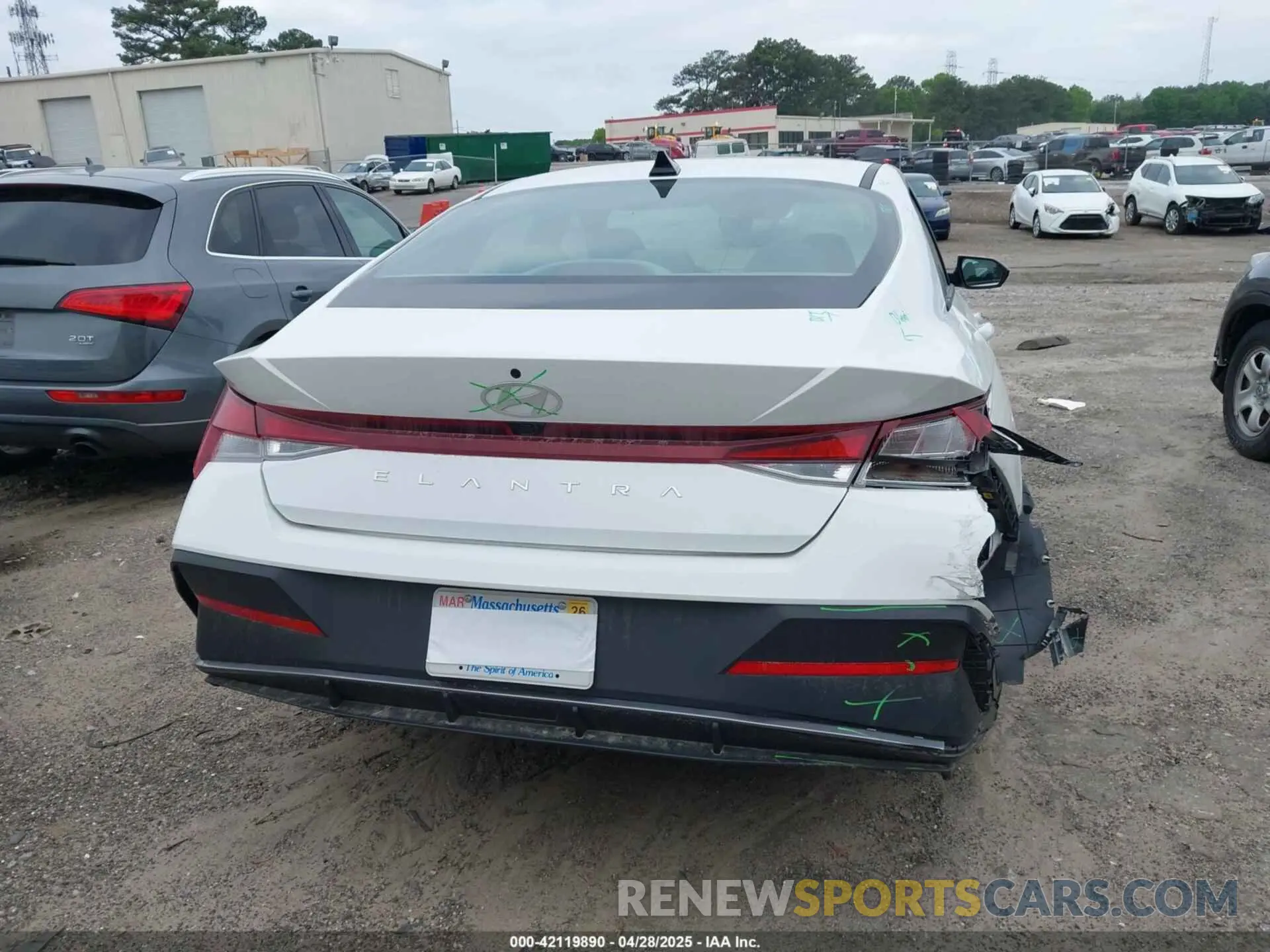 16 Photograph of a damaged car KMHLM4DG7RU666094 HYUNDAI ELANTRA 2024