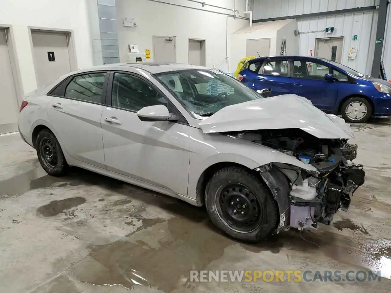 4 Photograph of a damaged car KMHLM4DG7RU668542 HYUNDAI ELANTRA 2024