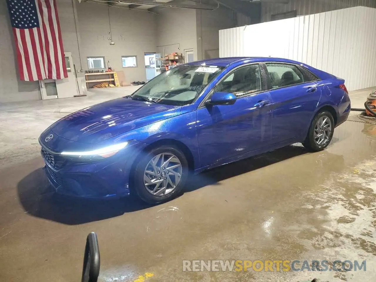 1 Photograph of a damaged car KMHLM4DG7RU672946 HYUNDAI ELANTRA 2024