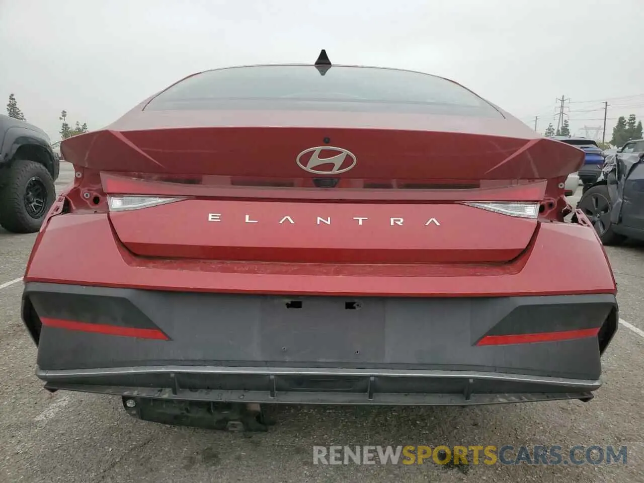 6 Photograph of a damaged car KMHLM4DG7RU675118 HYUNDAI ELANTRA 2024