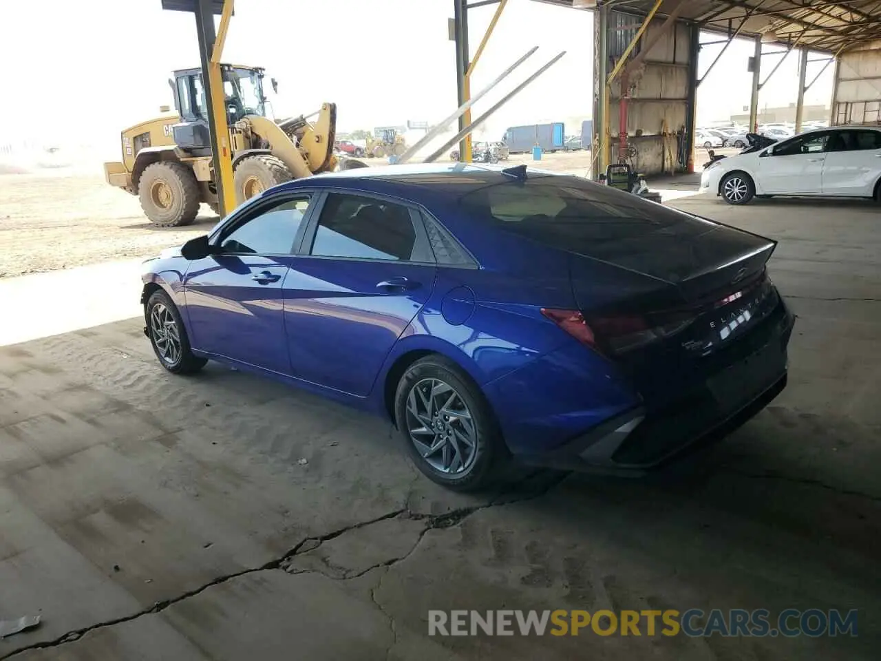 2 Photograph of a damaged car KMHLM4DG7RU675314 HYUNDAI ELANTRA 2024
