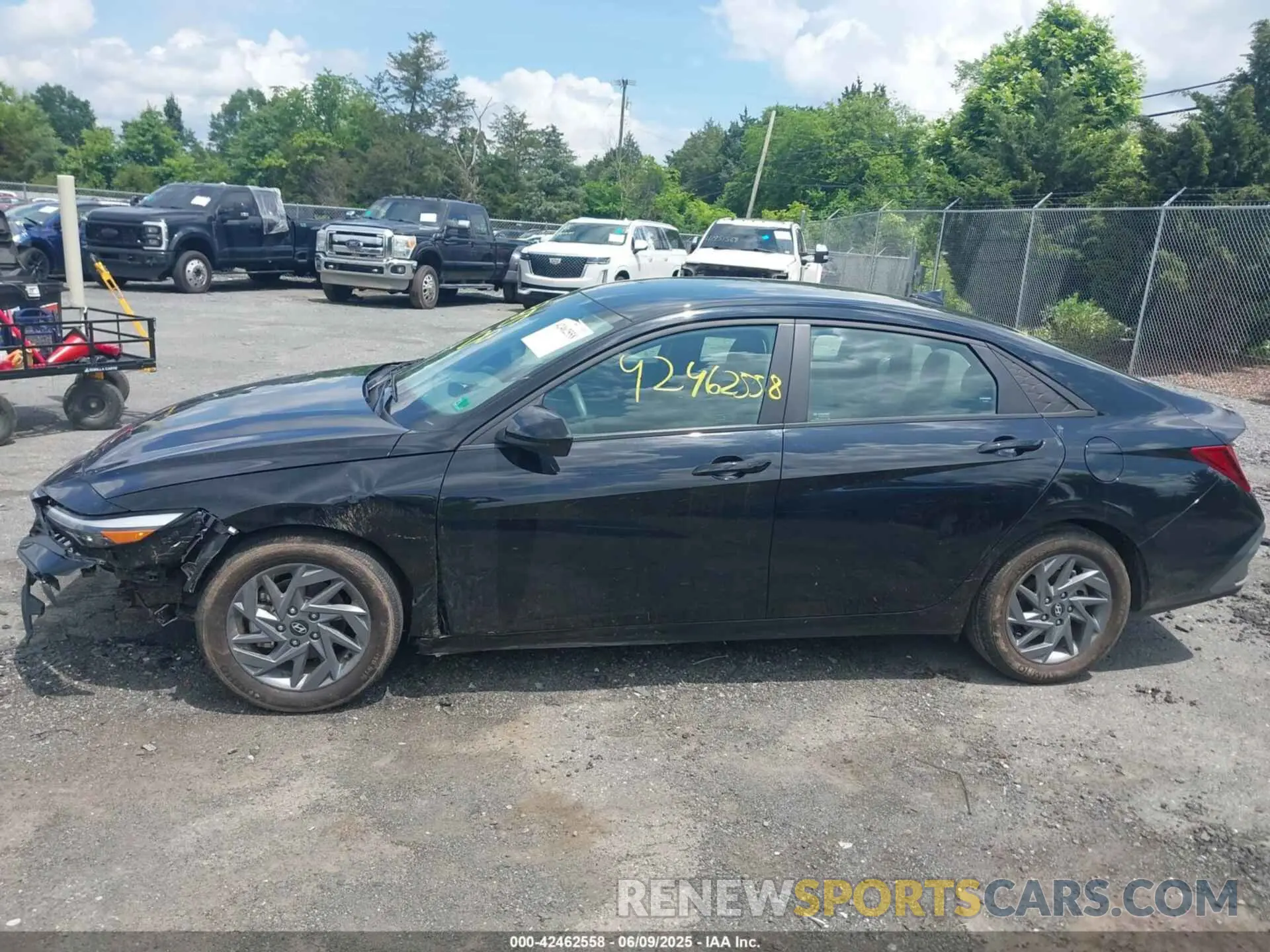 14 Photograph of a damaged car KMHLM4DG7RU691626 HYUNDAI ELANTRA 2024