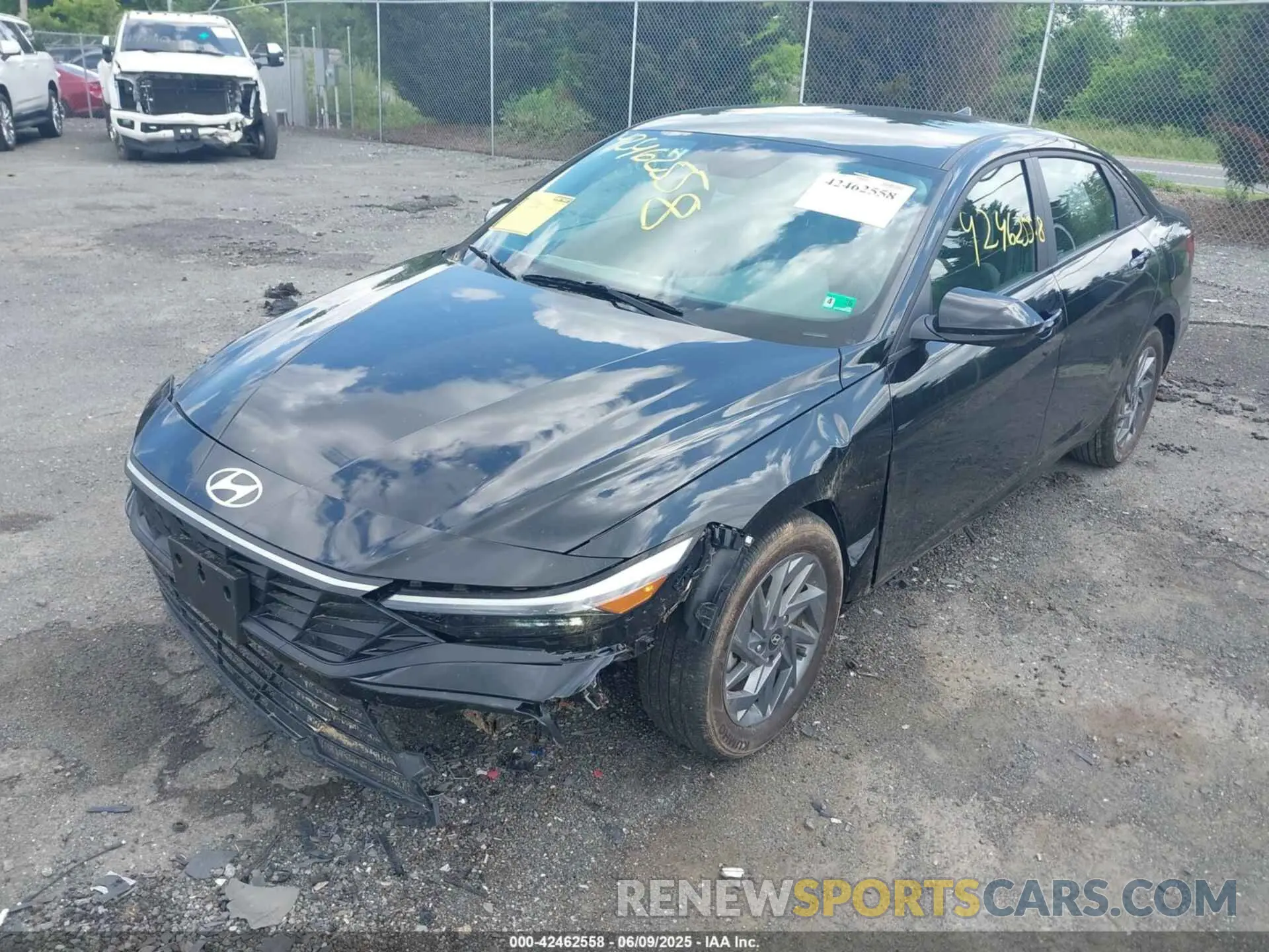 2 Photograph of a damaged car KMHLM4DG7RU691626 HYUNDAI ELANTRA 2024