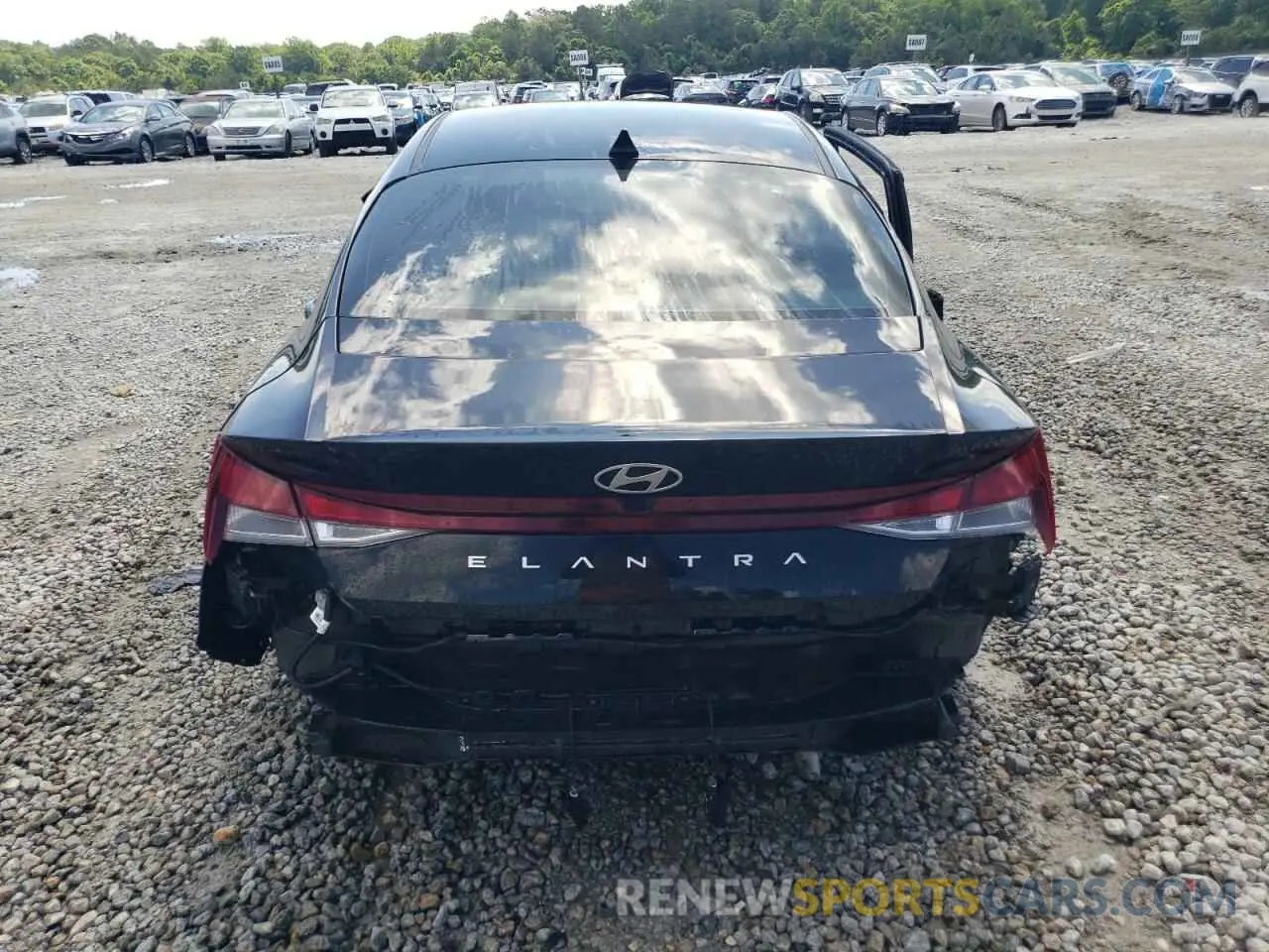 6 Photograph of a damaged car KMHLM4DG7RU693814 HYUNDAI ELANTRA 2024