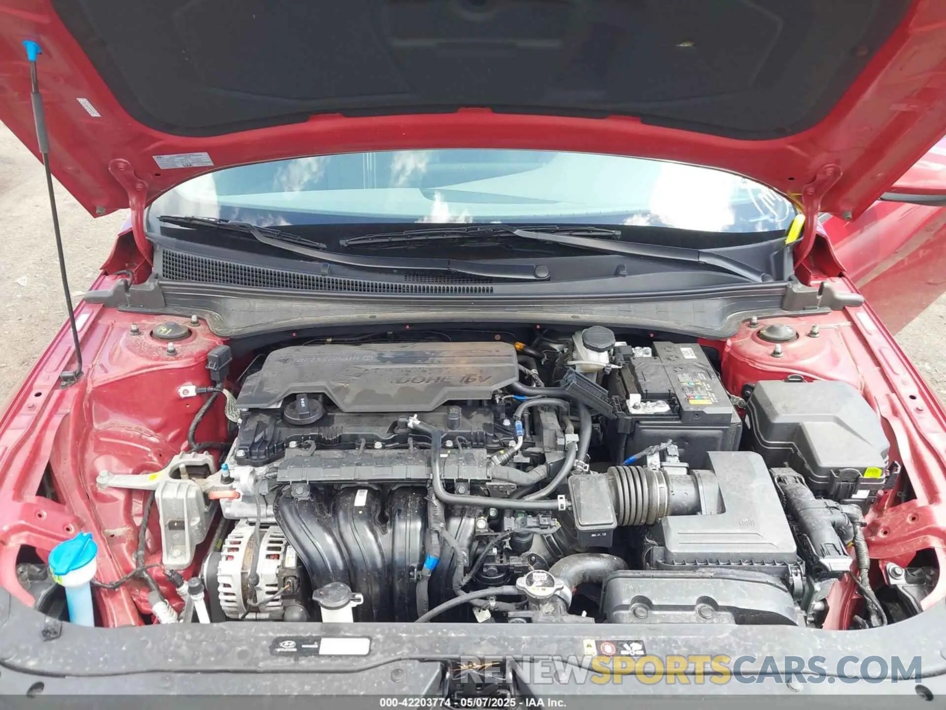 10 Photograph of a damaged car KMHLM4DG7RU702270 HYUNDAI ELANTRA 2024