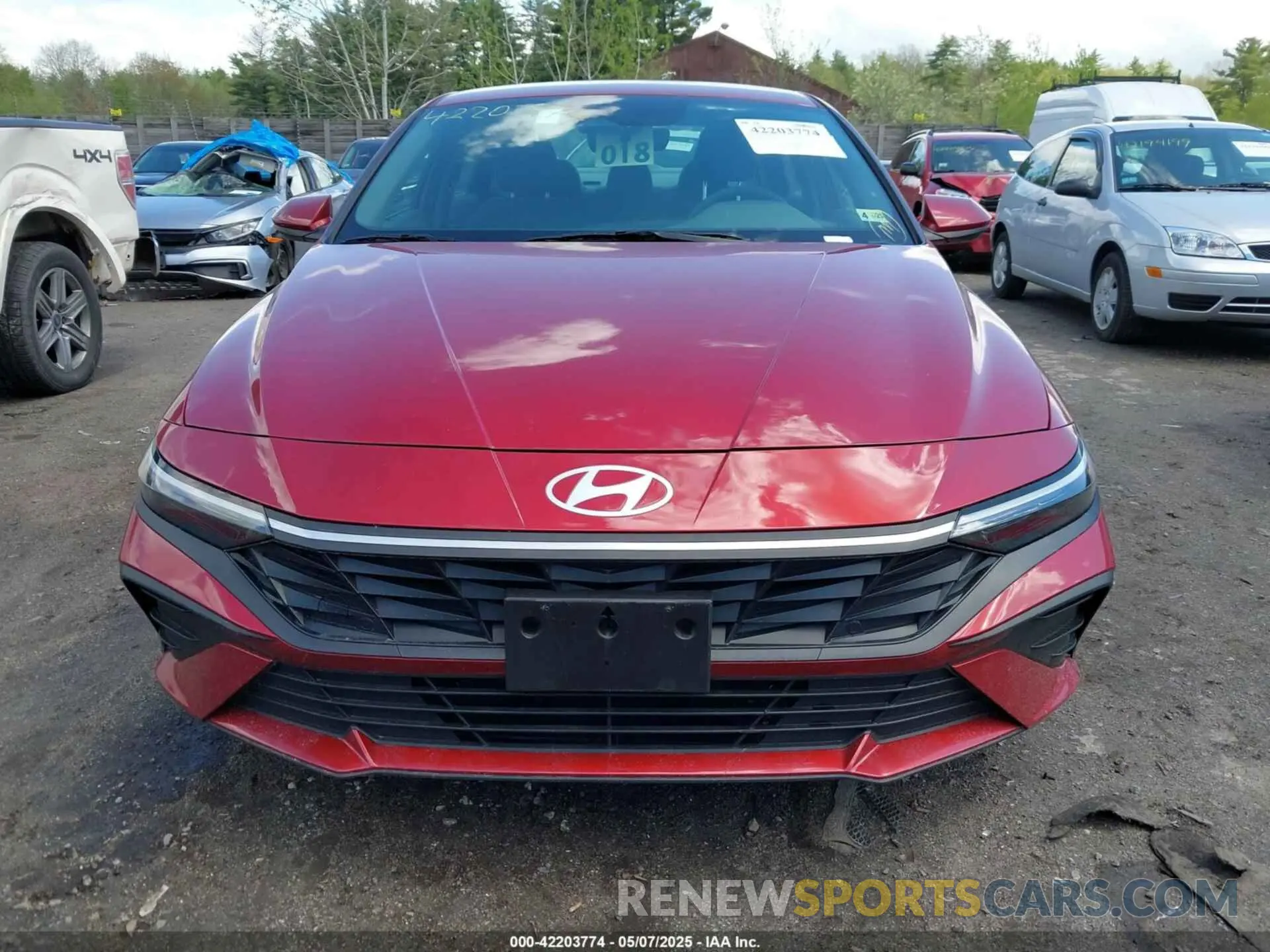 6 Photograph of a damaged car KMHLM4DG7RU702270 HYUNDAI ELANTRA 2024