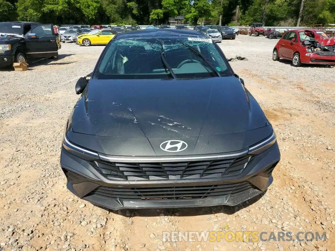 5 Photograph of a damaged car KMHLM4DG7RU703709 HYUNDAI ELANTRA 2024
