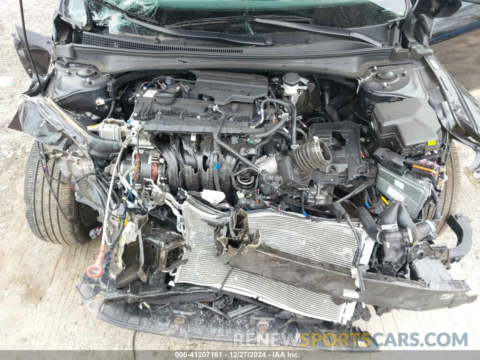 10 Photograph of a damaged car KMHLM4DG7RU706223 HYUNDAI ELANTRA 2024