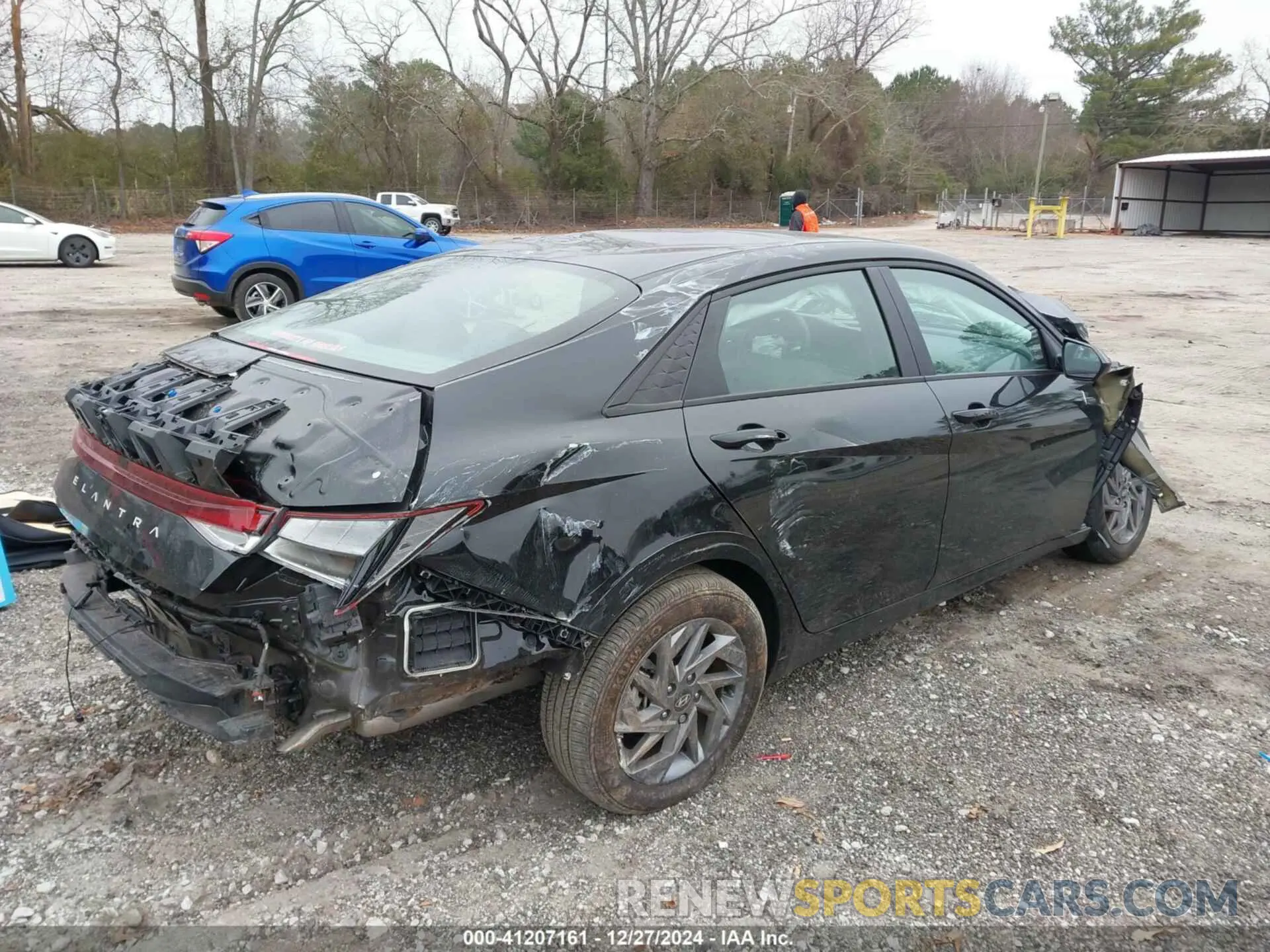 4 Photograph of a damaged car KMHLM4DG7RU706223 HYUNDAI ELANTRA 2024