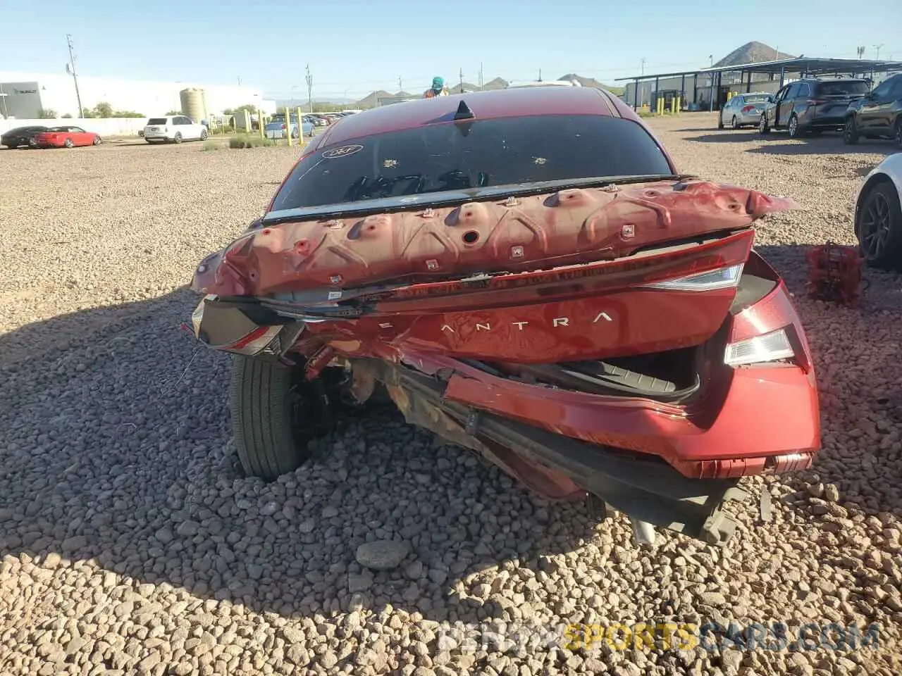 6 Photograph of a damaged car KMHLM4DG7RU709168 HYUNDAI ELANTRA 2024