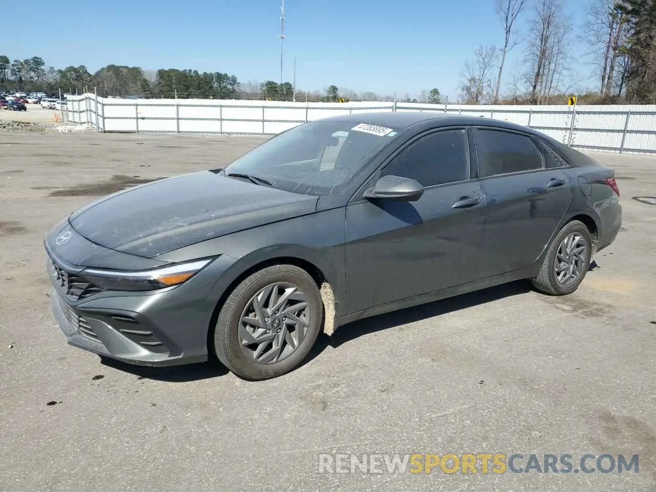 1 Photograph of a damaged car KMHLM4DG7RU746091 HYUNDAI ELANTRA 2024