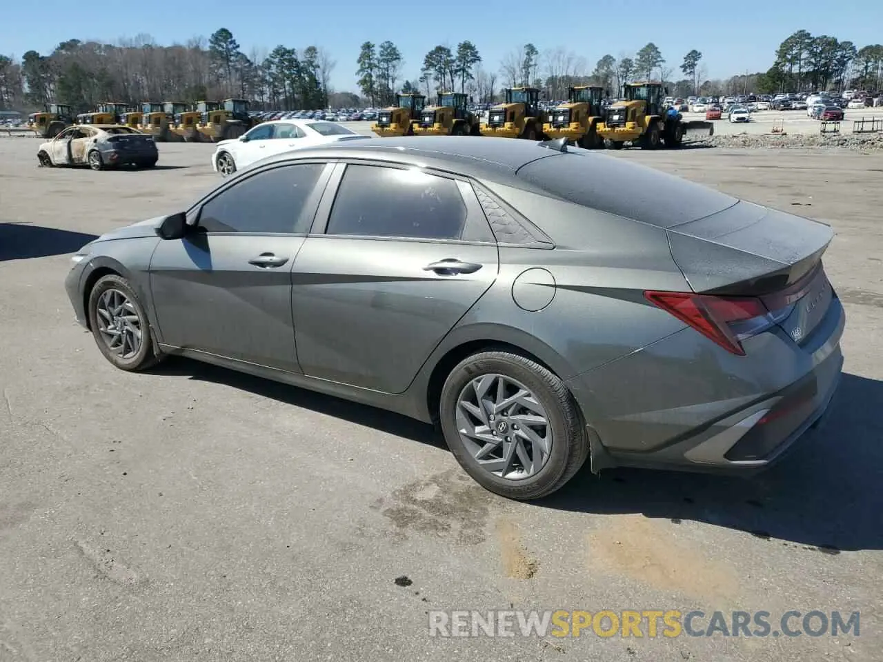 2 Photograph of a damaged car KMHLM4DG7RU746091 HYUNDAI ELANTRA 2024