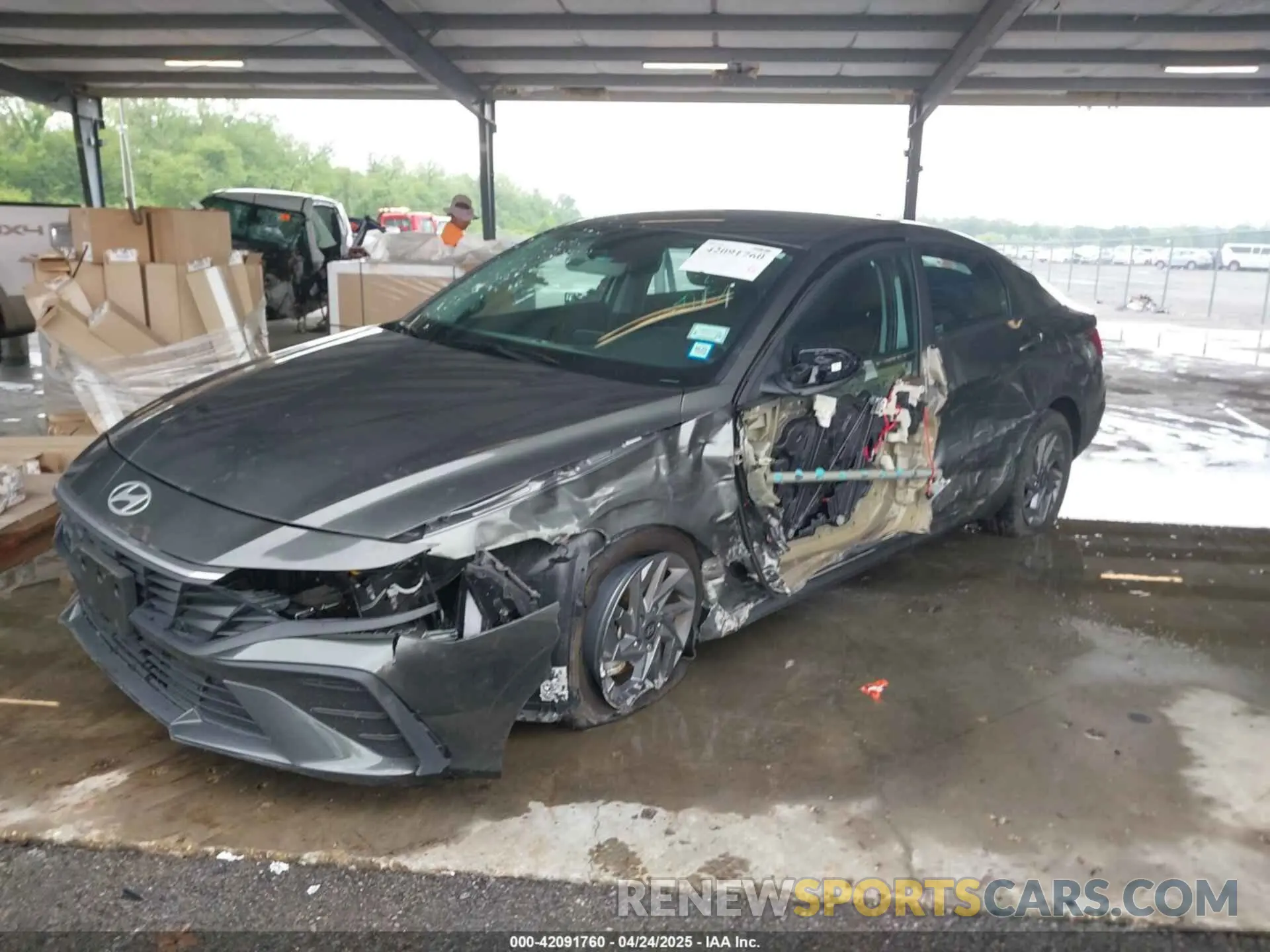 6 Photograph of a damaged car KMHLM4DG7RU751078 HYUNDAI ELANTRA 2024