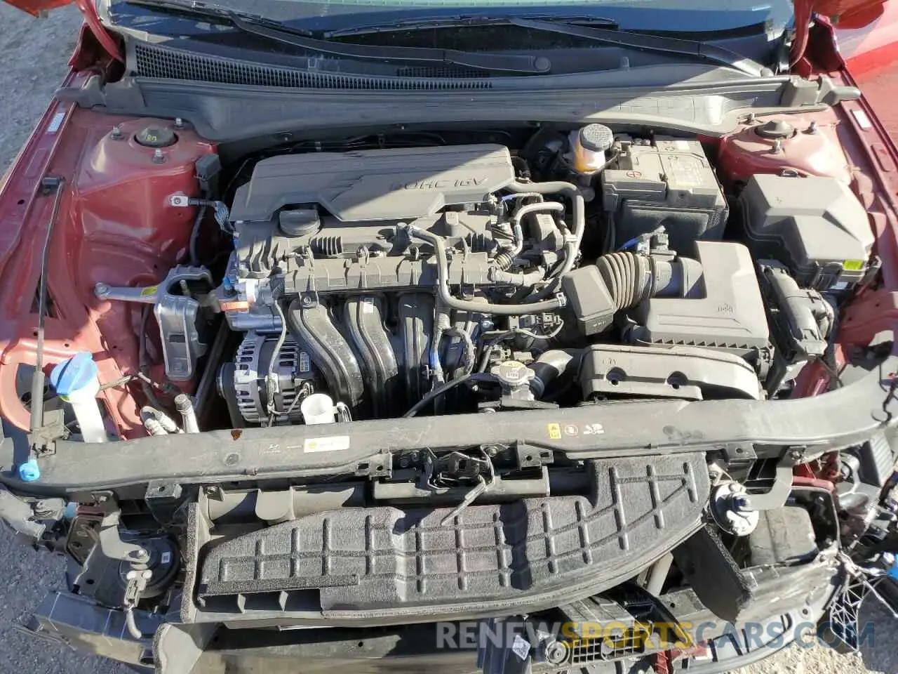 11 Photograph of a damaged car KMHLM4DG7RU761240 HYUNDAI ELANTRA 2024
