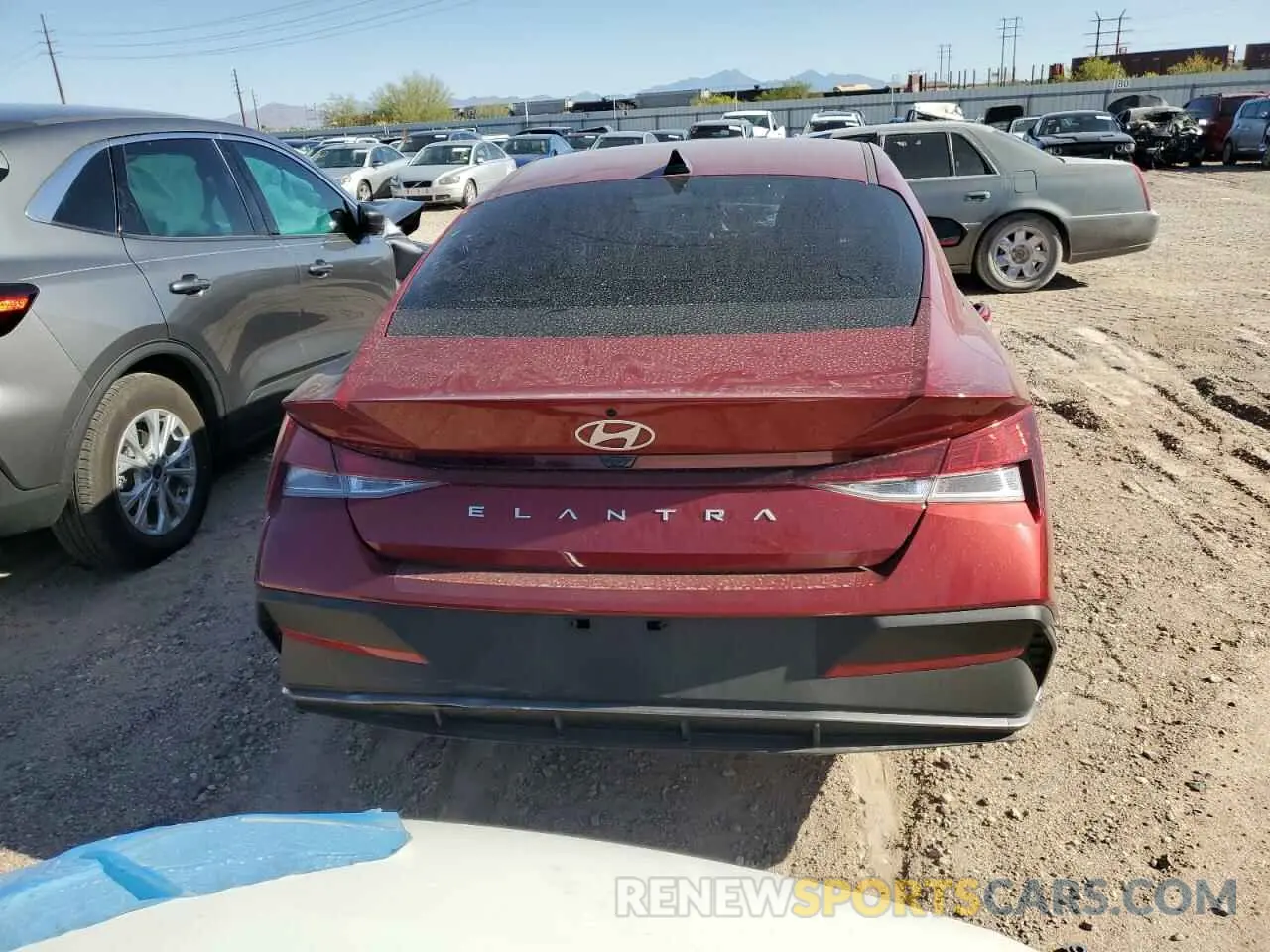 6 Photograph of a damaged car KMHLM4DG7RU761240 HYUNDAI ELANTRA 2024