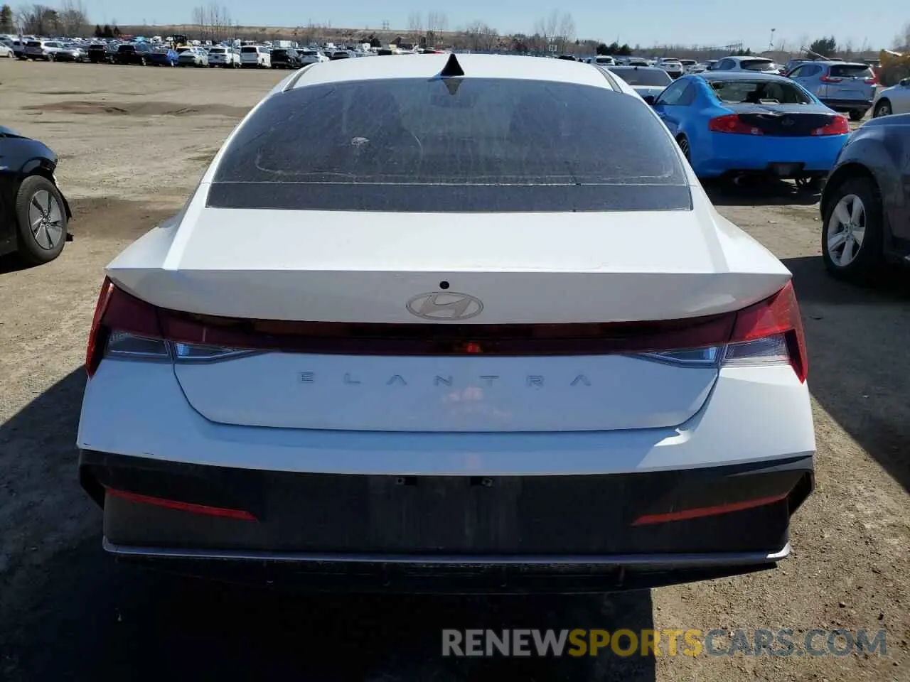 6 Photograph of a damaged car KMHLM4DG7RU766261 HYUNDAI ELANTRA 2024