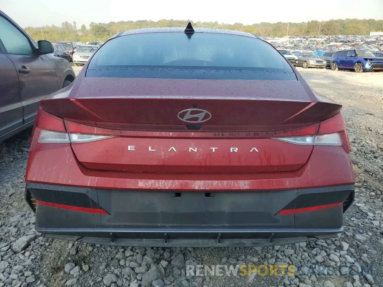 6 Photograph of a damaged car KMHLM4DG7RU773856 HYUNDAI ELANTRA 2024