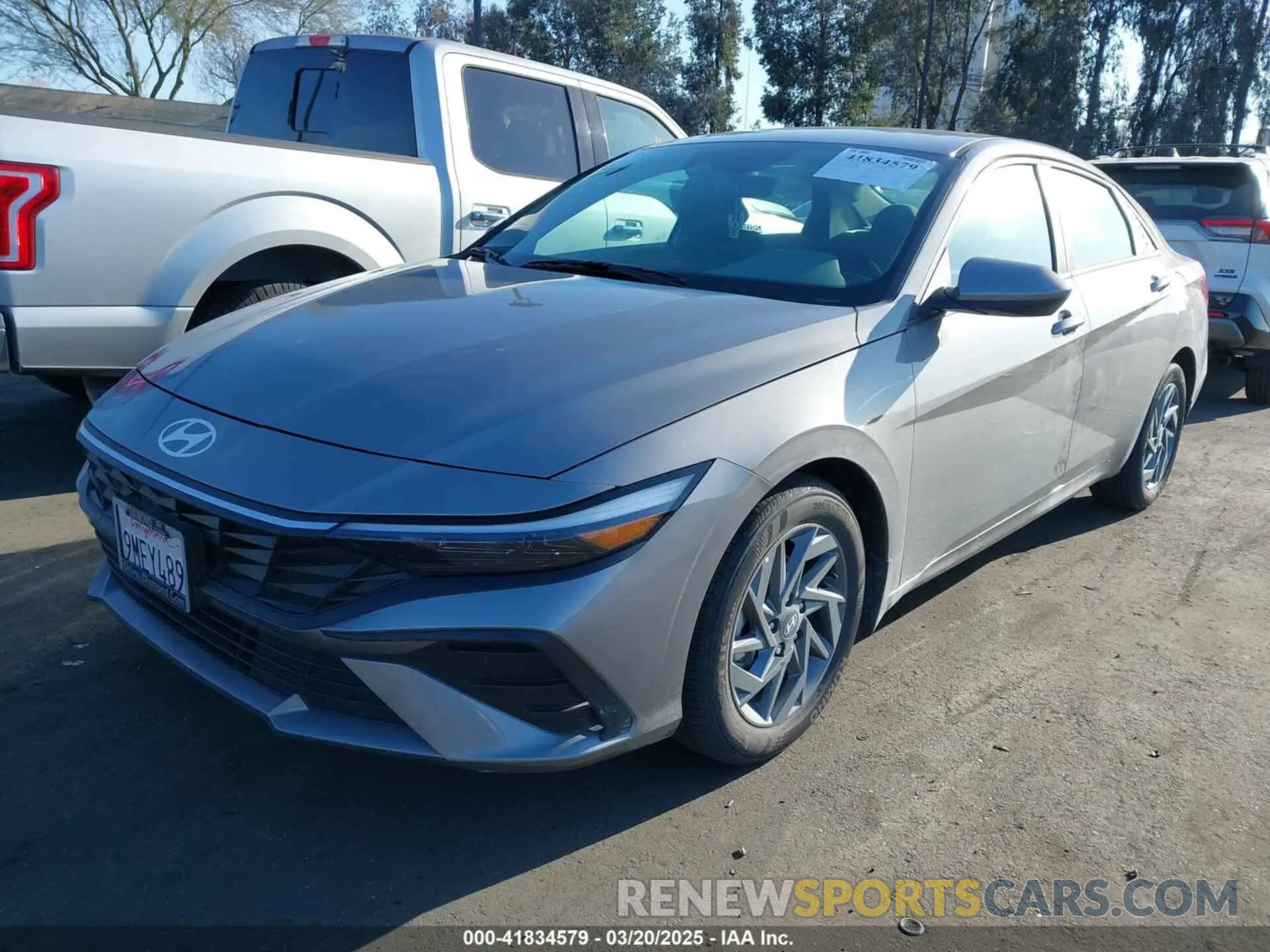 2 Photograph of a damaged car KMHLM4DG7RU777454 HYUNDAI ELANTRA 2024