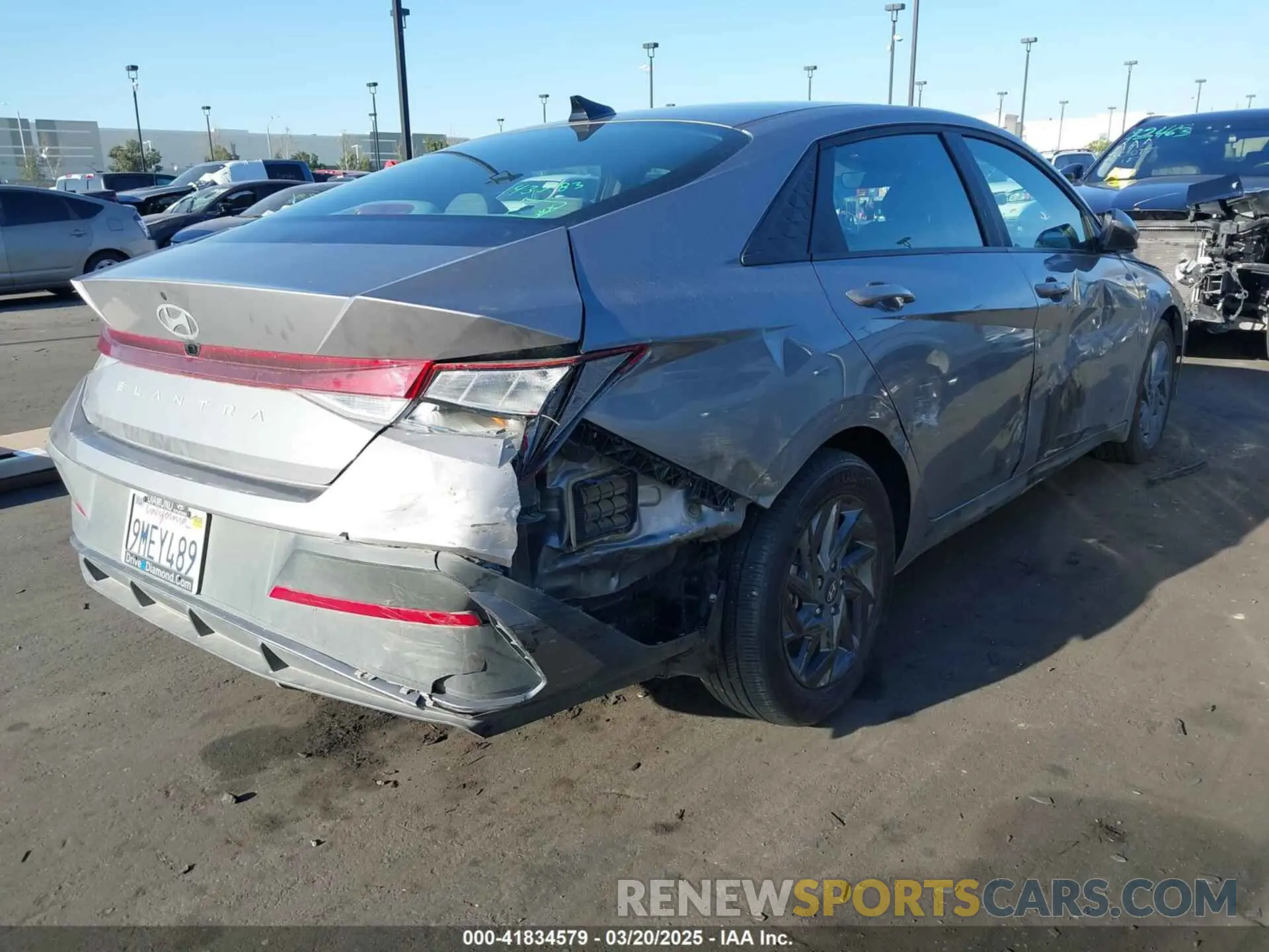 4 Photograph of a damaged car KMHLM4DG7RU777454 HYUNDAI ELANTRA 2024