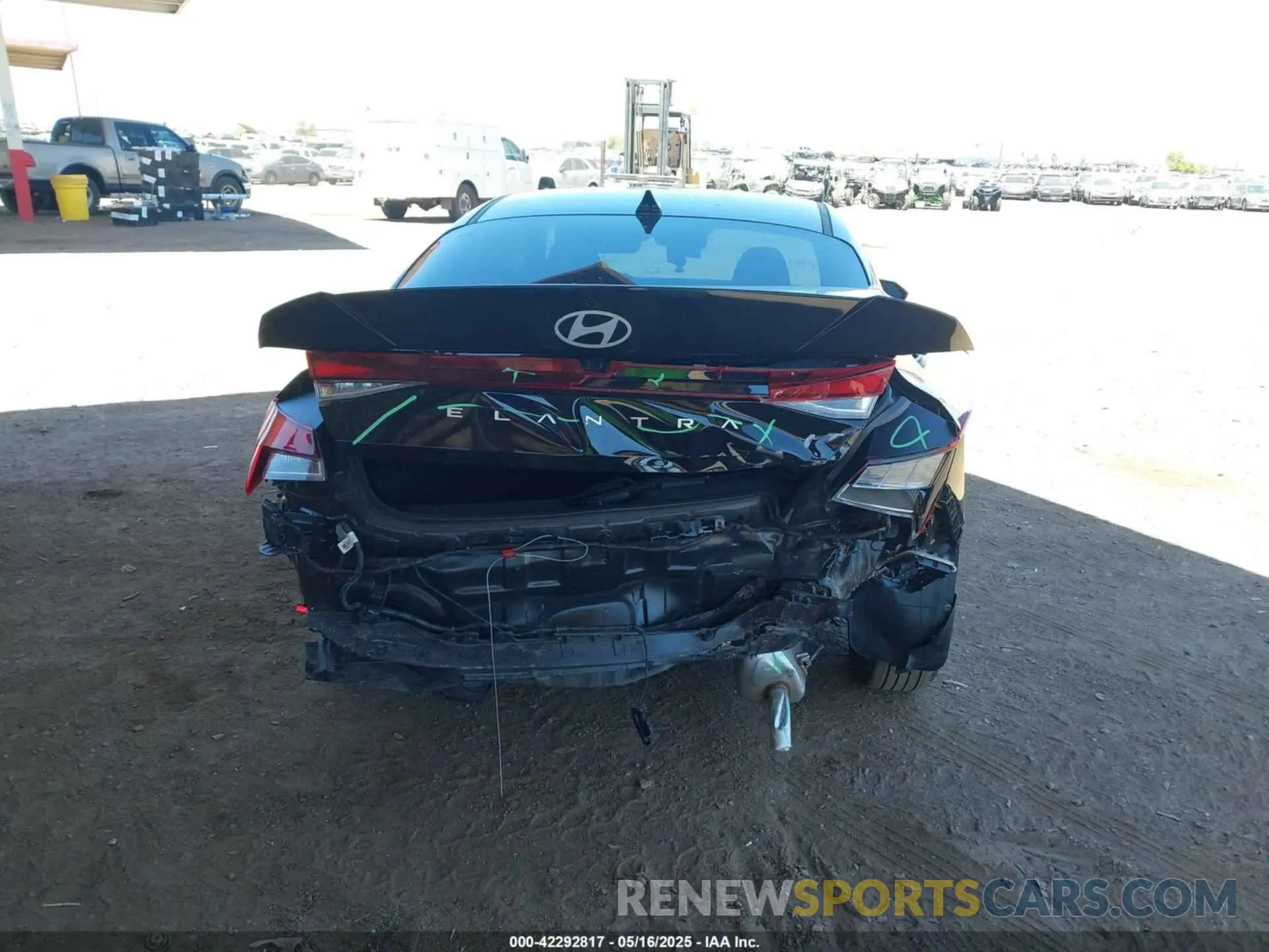 6 Photograph of a damaged car KMHLM4DG7RU805561 HYUNDAI ELANTRA 2024