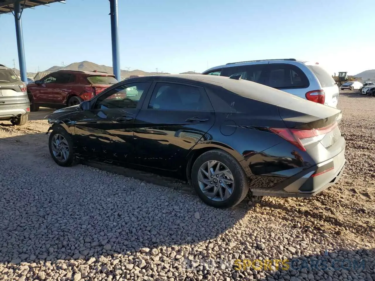 2 Photograph of a damaged car KMHLM4DG7RU807035 HYUNDAI ELANTRA 2024