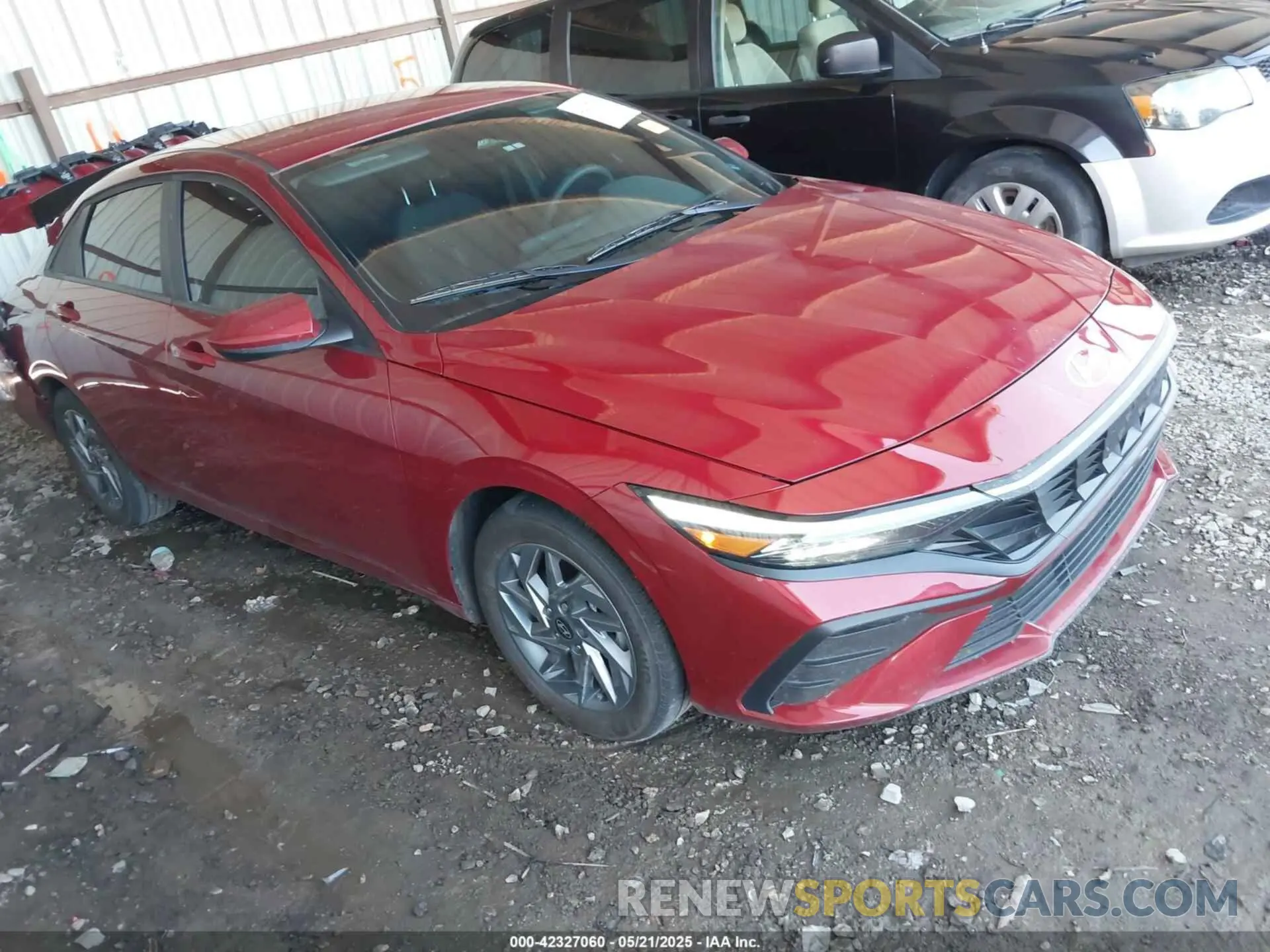 1 Photograph of a damaged car KMHLM4DG7RU807987 HYUNDAI ELANTRA 2024