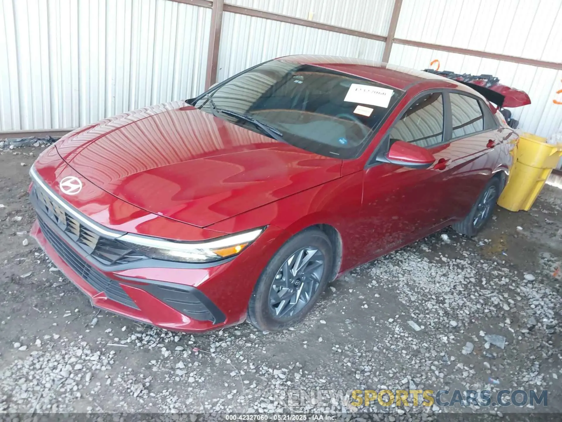 2 Photograph of a damaged car KMHLM4DG7RU807987 HYUNDAI ELANTRA 2024