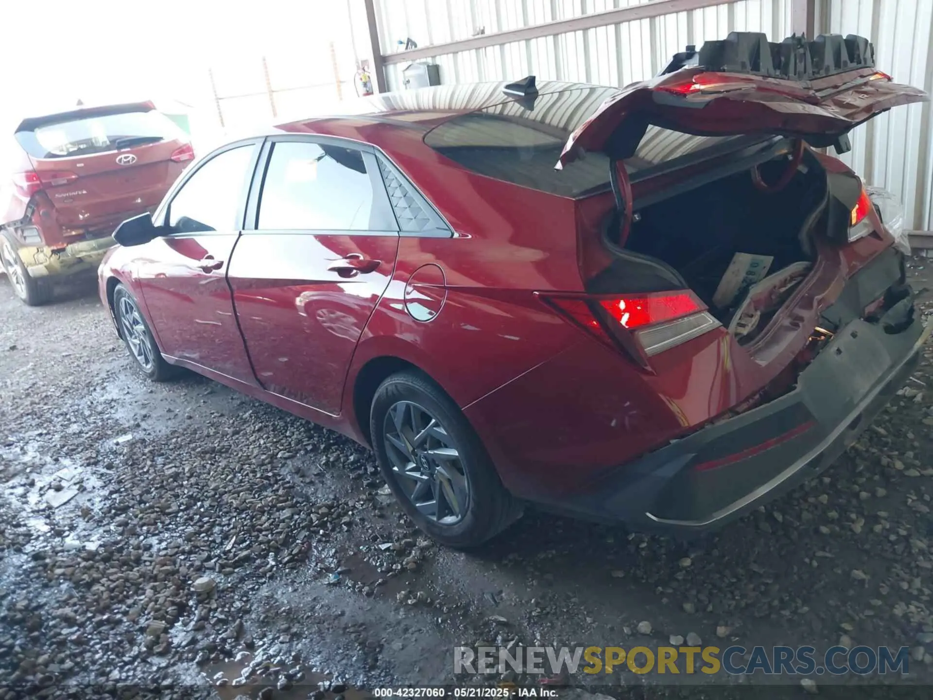 3 Photograph of a damaged car KMHLM4DG7RU807987 HYUNDAI ELANTRA 2024