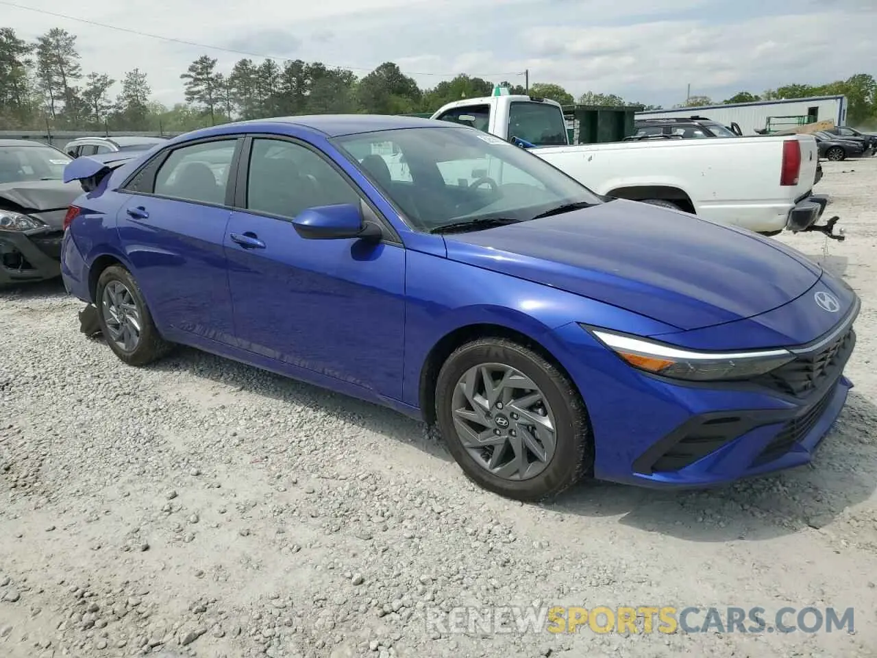 4 Photograph of a damaged car KMHLM4DG7RU810310 HYUNDAI ELANTRA 2024