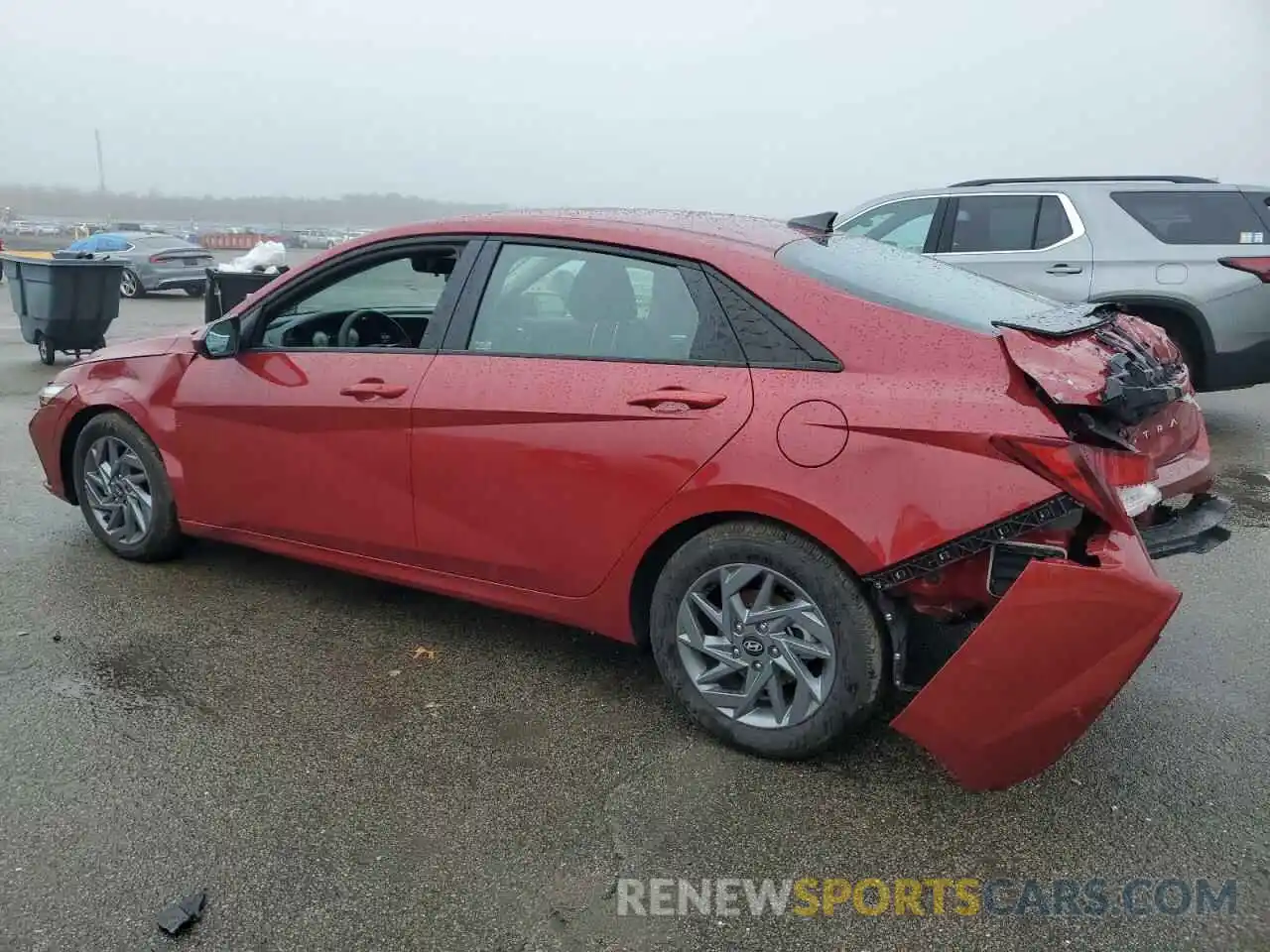 2 Photograph of a damaged car KMHLM4DG7RU811621 HYUNDAI ELANTRA 2024