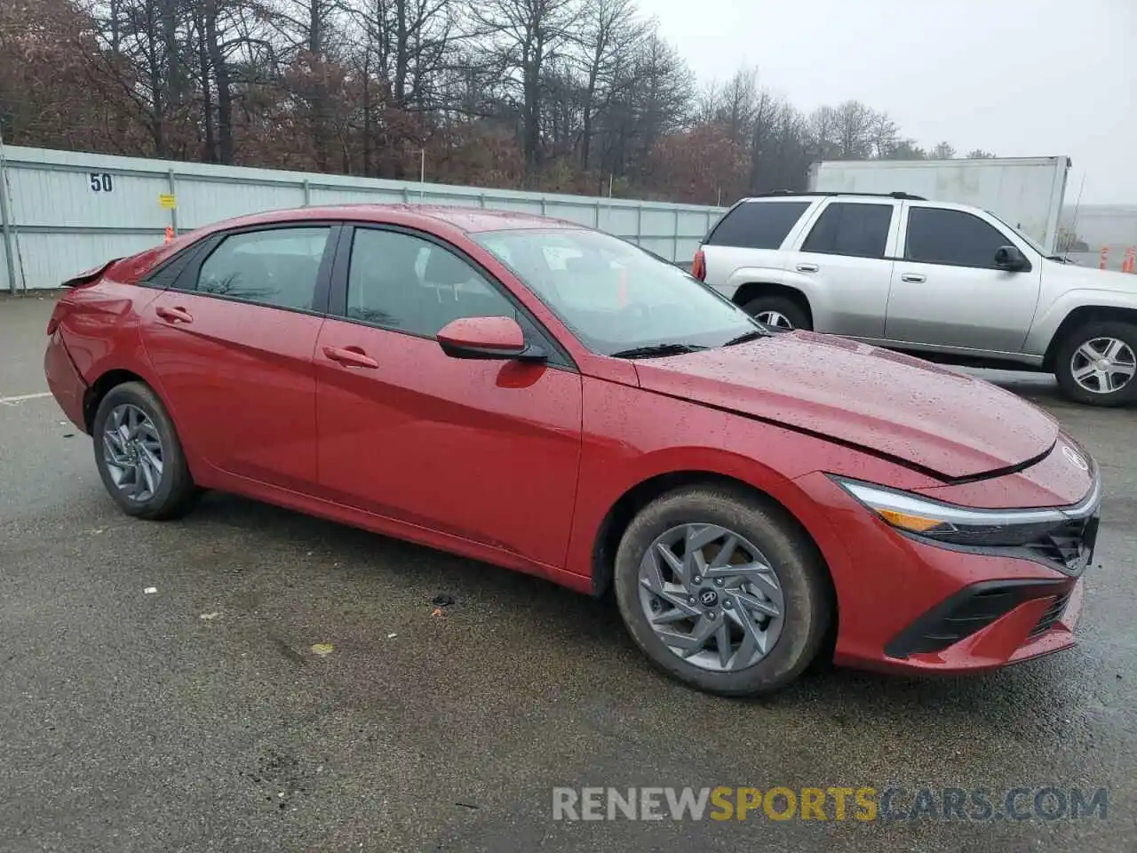 4 Photograph of a damaged car KMHLM4DG7RU811621 HYUNDAI ELANTRA 2024