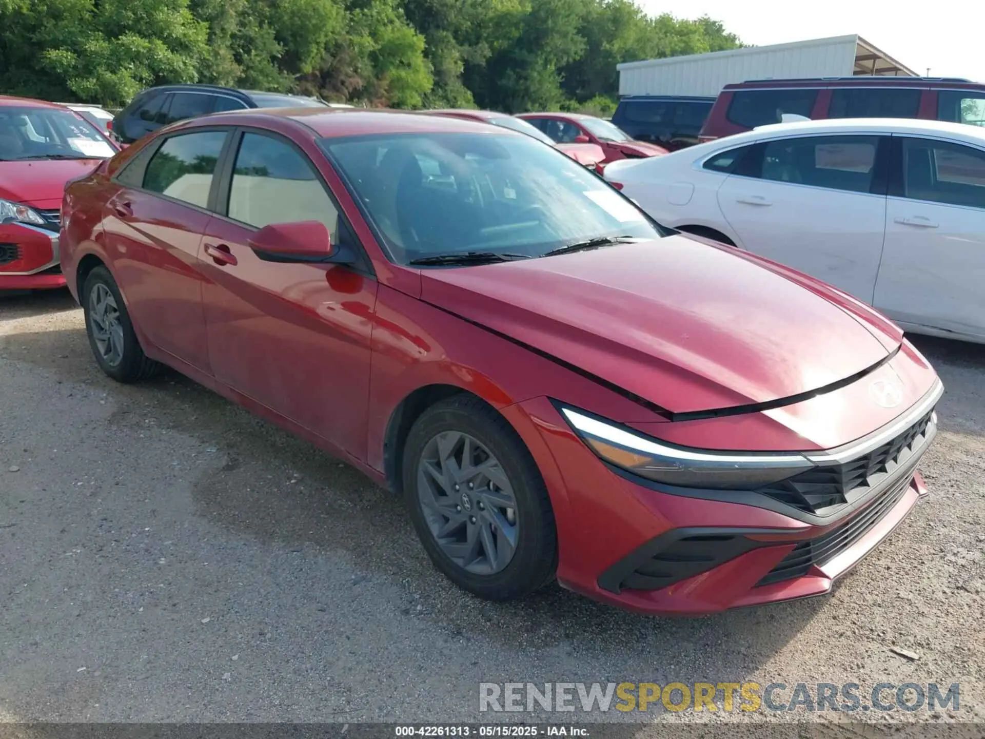 1 Photograph of a damaged car KMHLM4DG8RU654889 HYUNDAI ELANTRA 2024