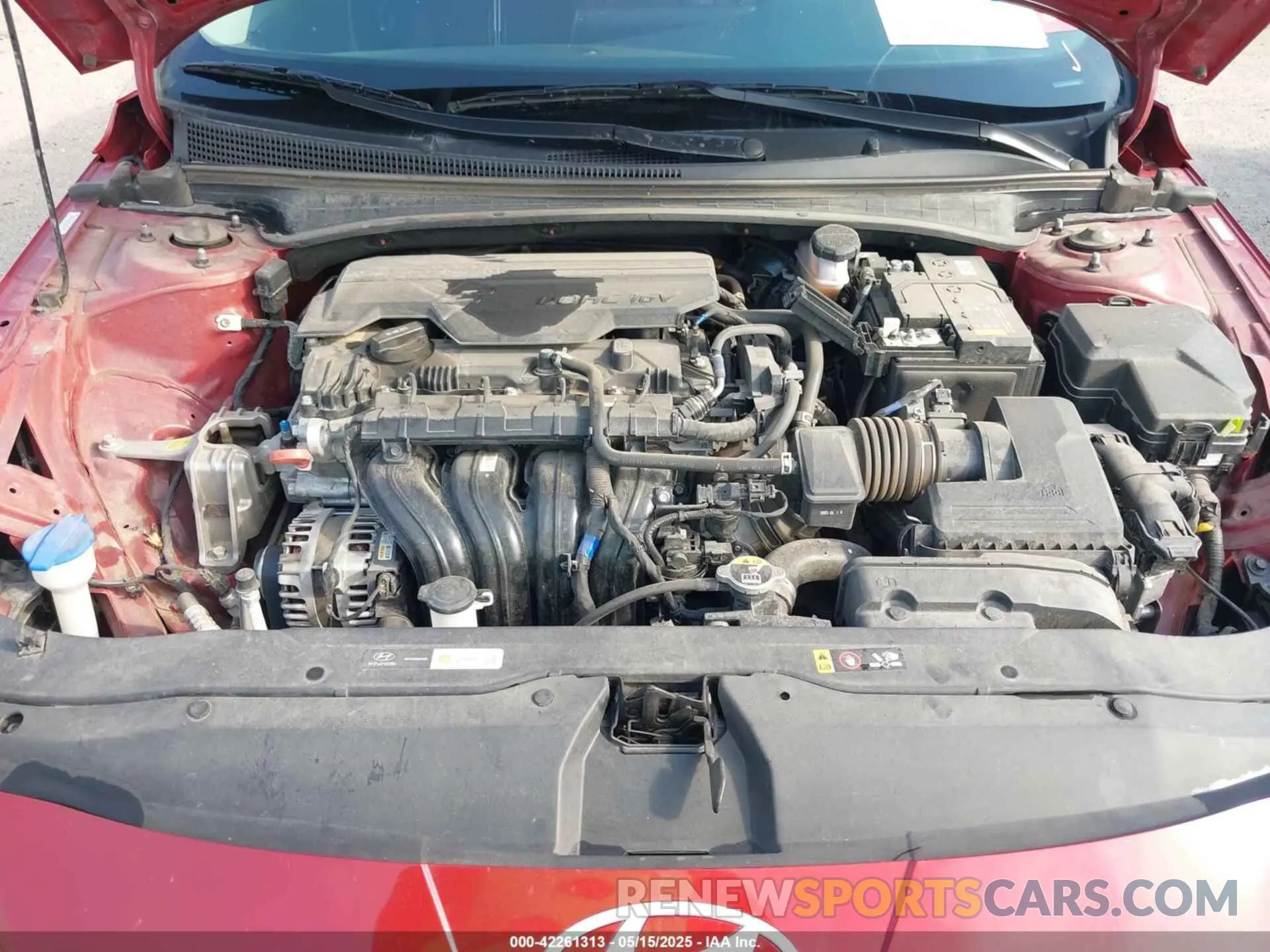 10 Photograph of a damaged car KMHLM4DG8RU654889 HYUNDAI ELANTRA 2024